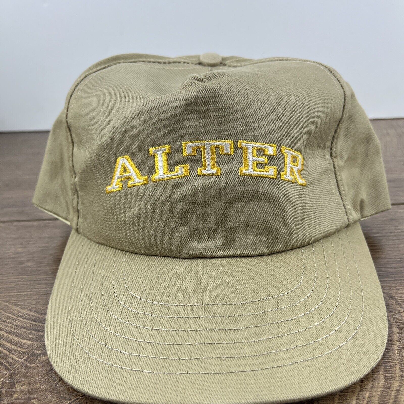 Other Alter Knights Hat Tan Brown Hat Adjustable Snapback Adult Si Size ONE SIZE - 4 Thumbnail