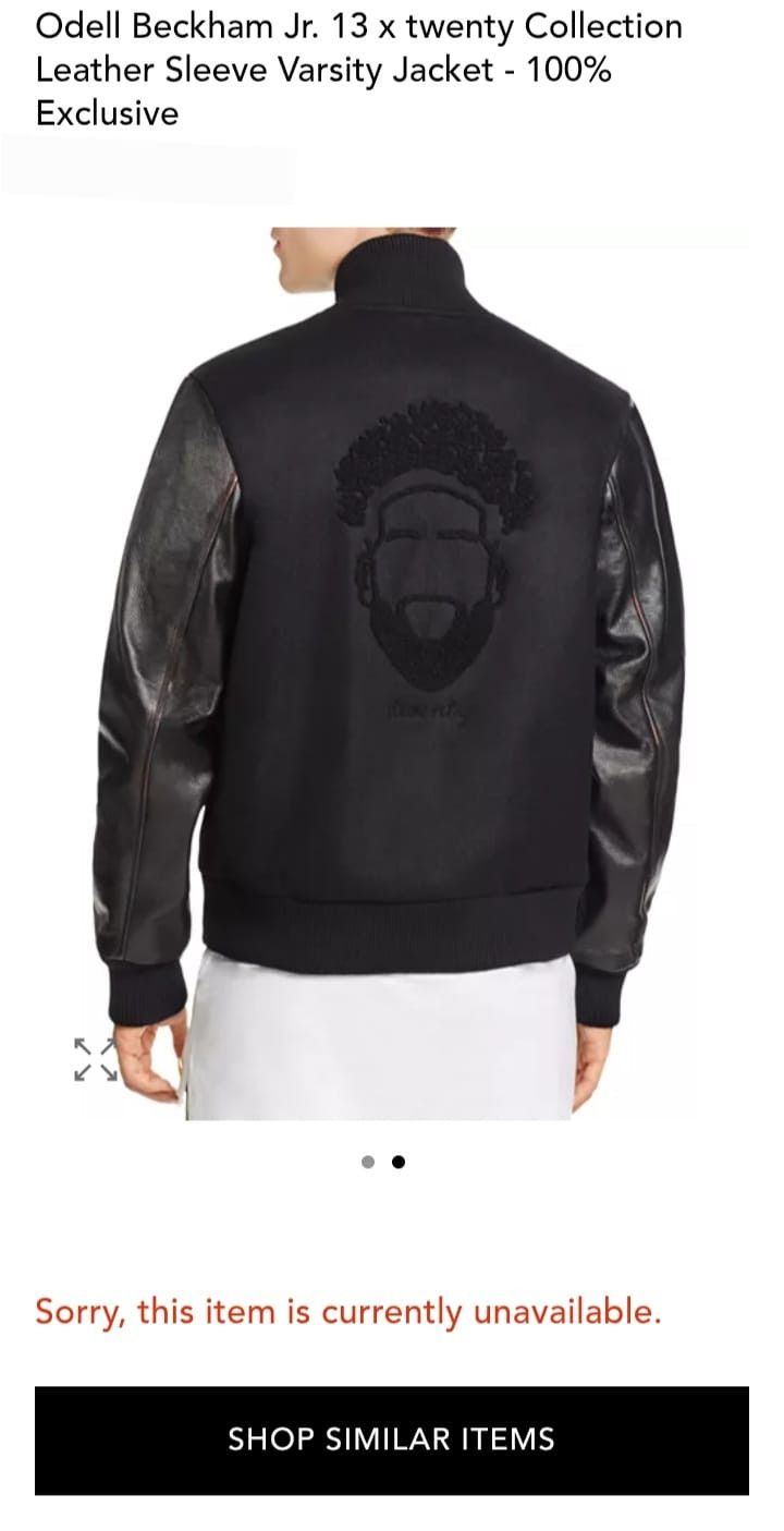 Twenty Twenty Odell Beckham Jr limited edition jacket Size US M / EU 48-50 / 2 - 3 Thumbnail