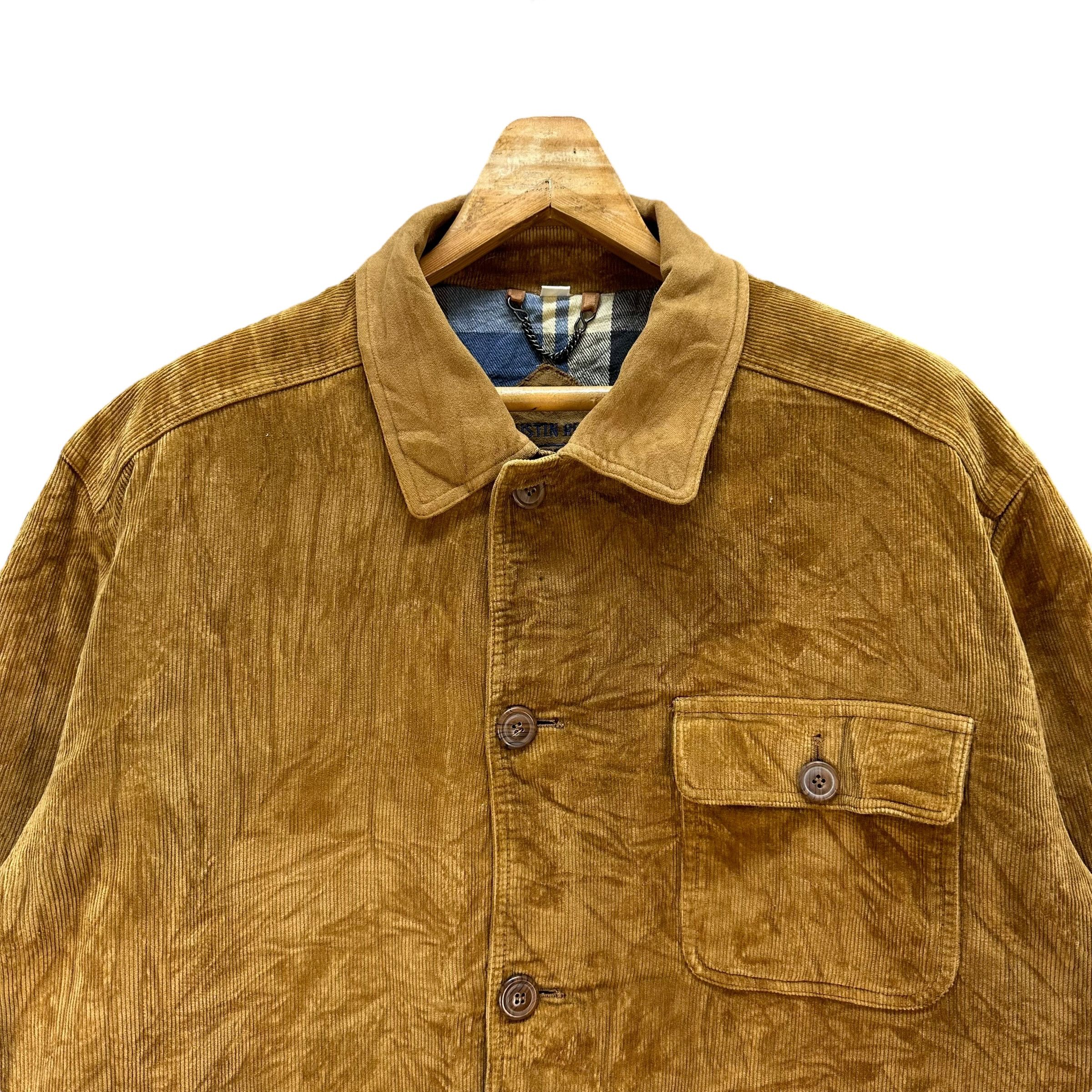 Austin Reed Vintage 90s AUSTIN REED Sport'sman Corduroy Jacket #A72-1741 Size US L / EU 52-54 / 3 - 2 Thumbnail