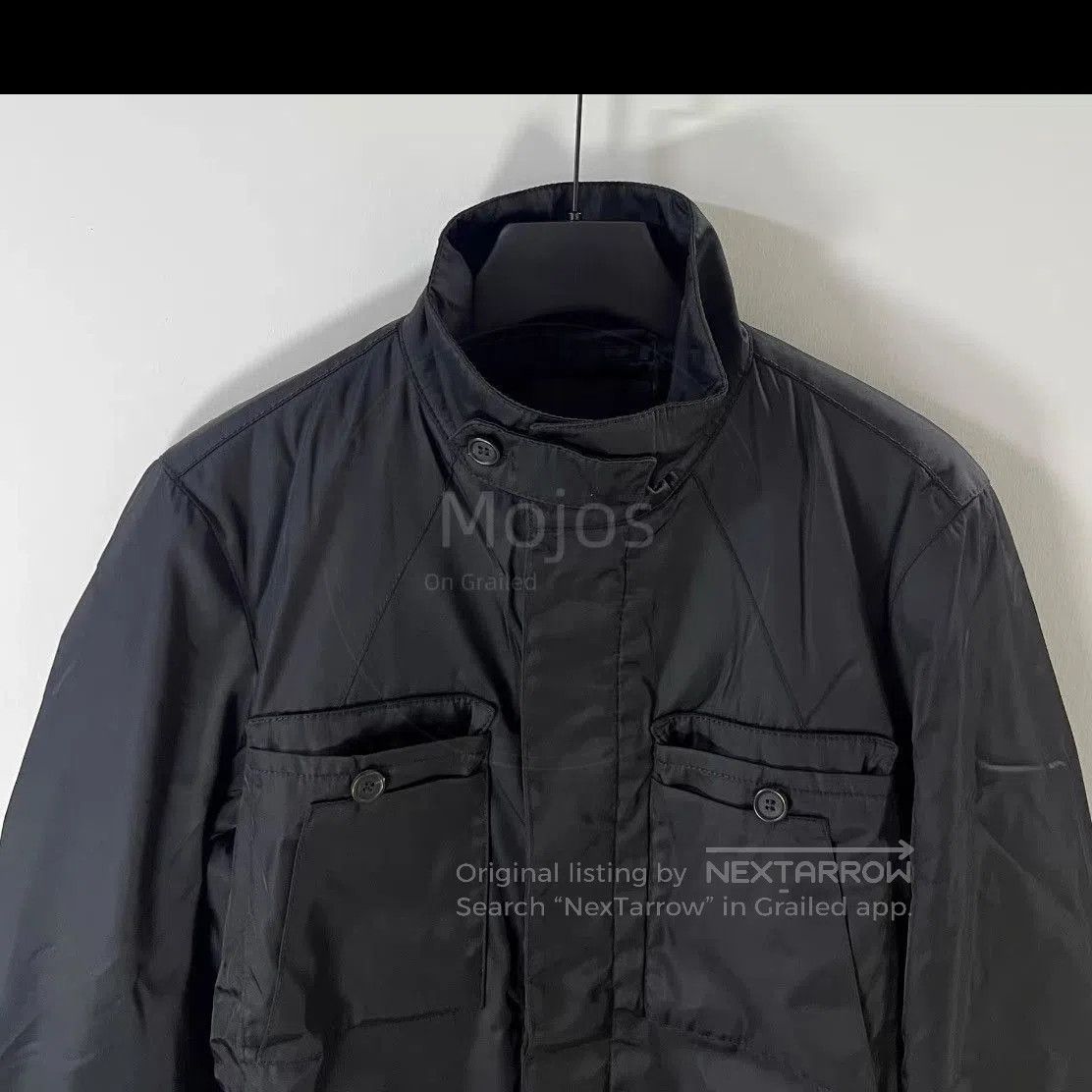 Prada Sz 46 Prada Cotton Filled Nylon Hunting Jacket. Size US S / EU 44-46 / 1 - 3 Thumbnail