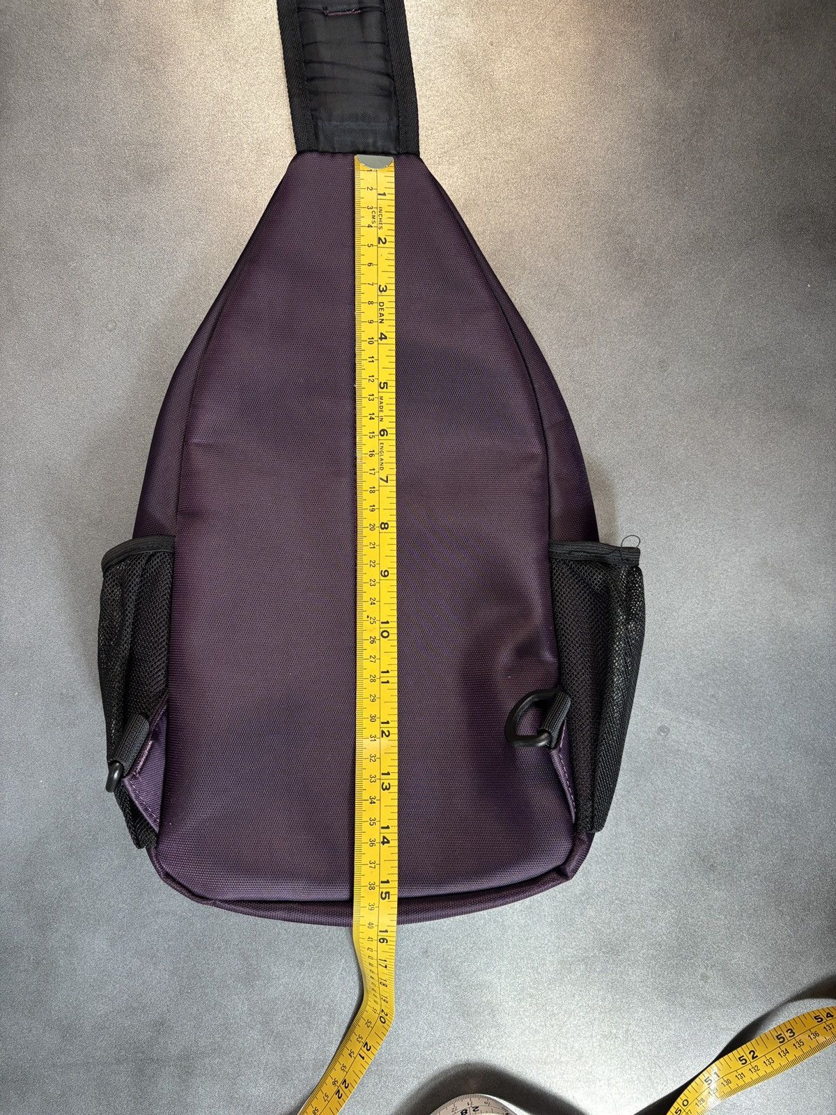 Vintage 2000s Vintage Nylon Crossbody Messenger Plum Purple Prada Size ONE SIZE - 9 Thumbnail