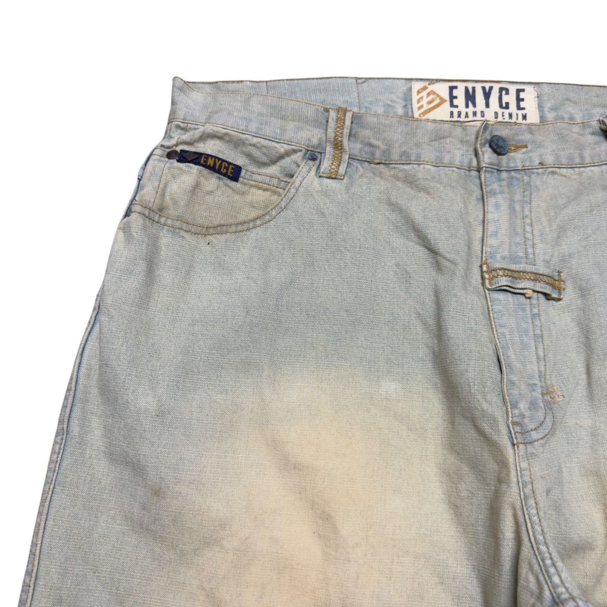Enyce Vintage Enyce Mudwash Denim Baggy Jeans Size US 38 / EU 54 - 4 Thumbnail