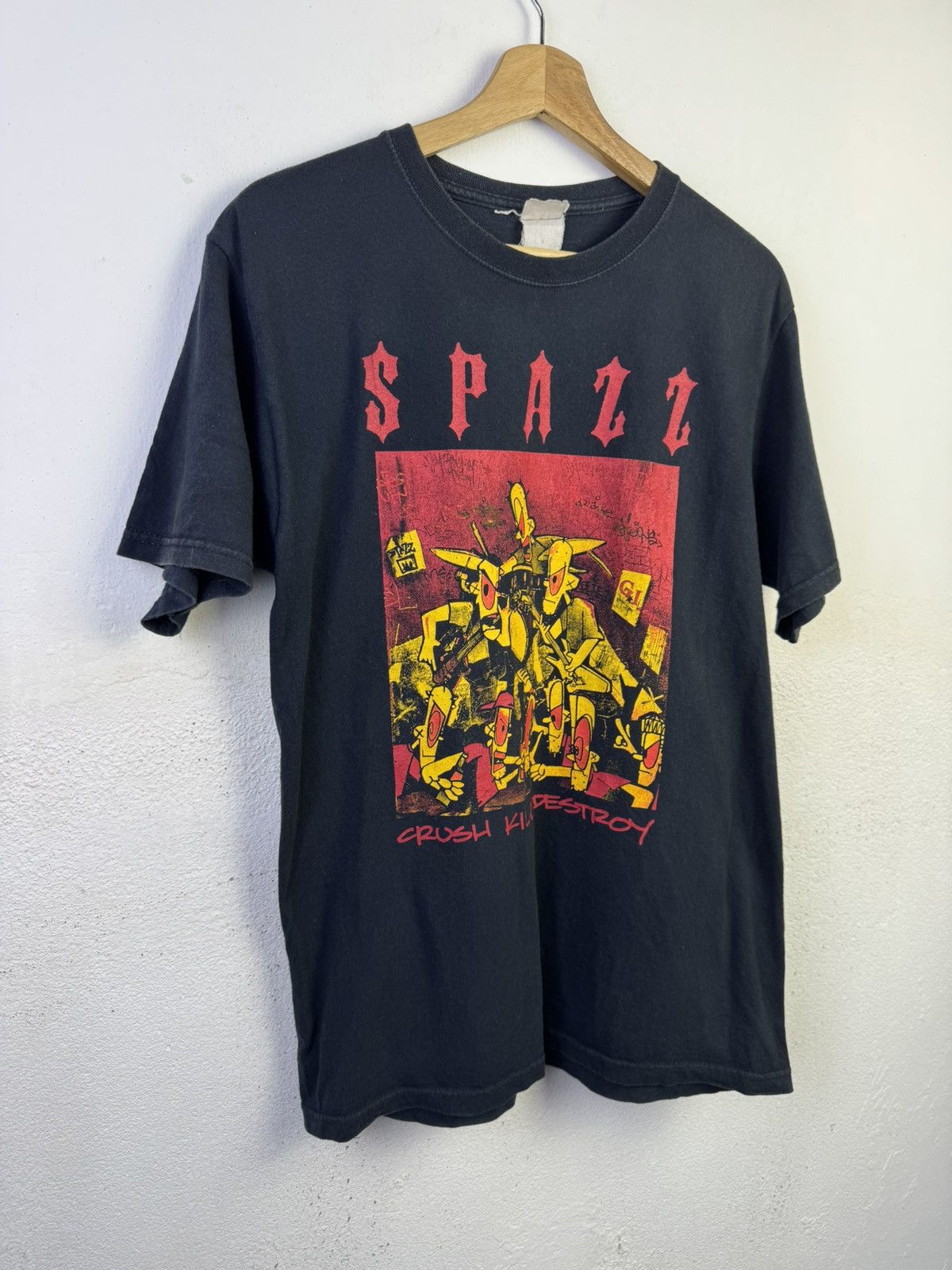 Band Tees Vintage Spazz Crush Kill Destroy Band Tee Size US M / EU 48-50 / 2 - 2 Thumbnail