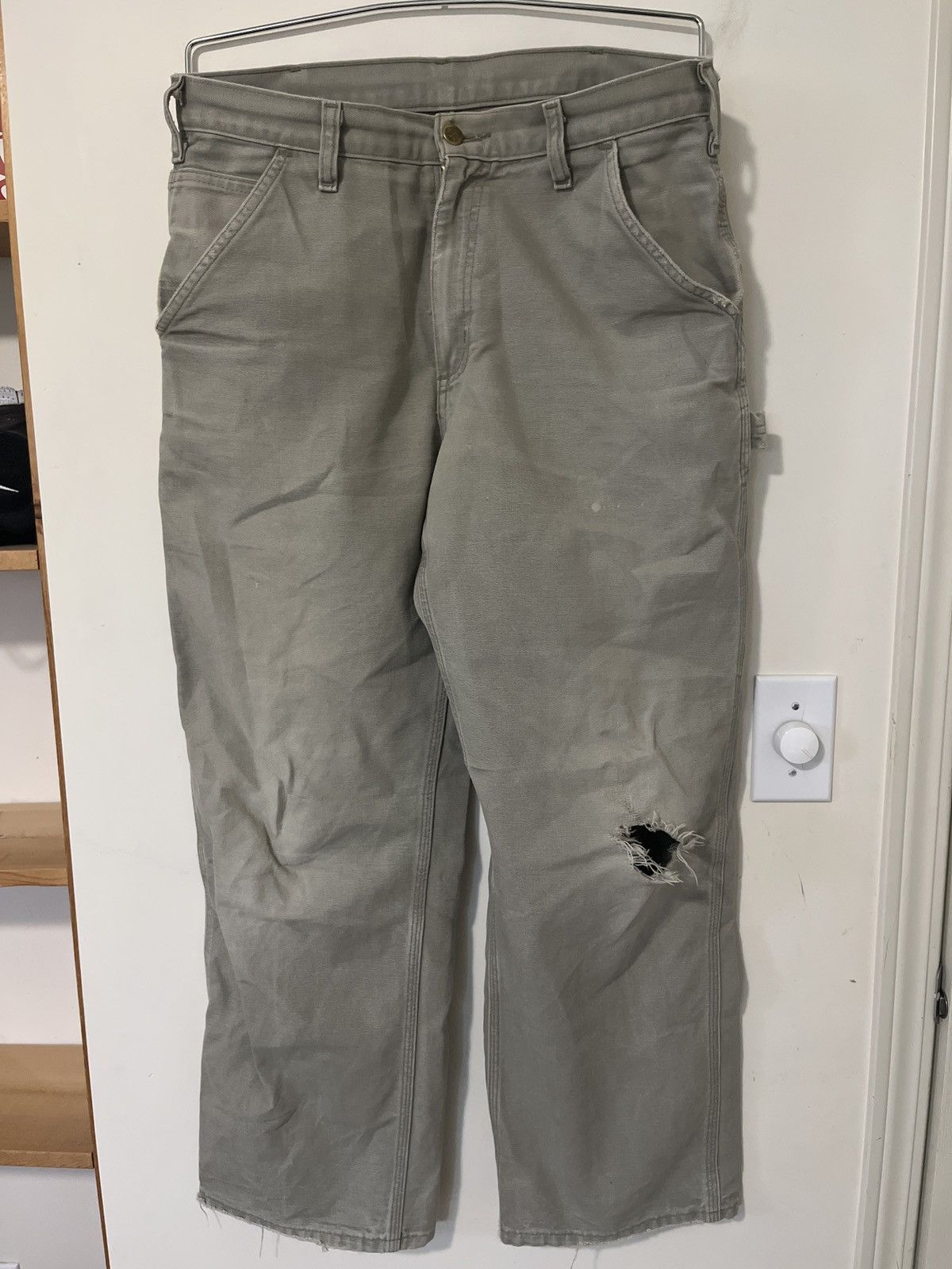 Carhartt × Vintage Vintage Carhartt carpenter pants Size US 32 / EU 48 - 1 Thumbnail