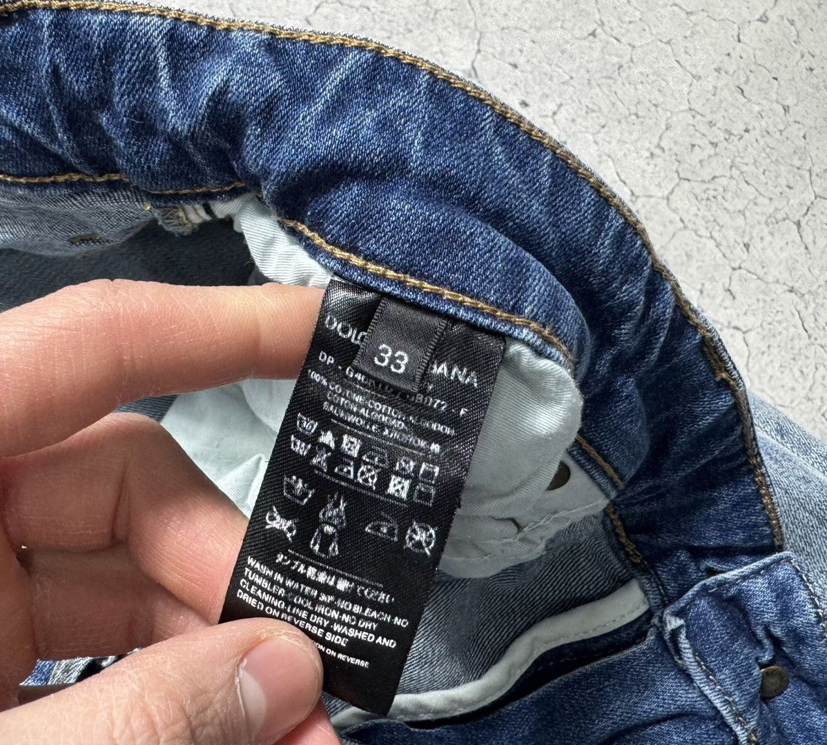 Dolce & Gabbana Dolce & Gabbana Denim Luxury Shorts Size 33 Size US 33 - 7 Thumbnail
