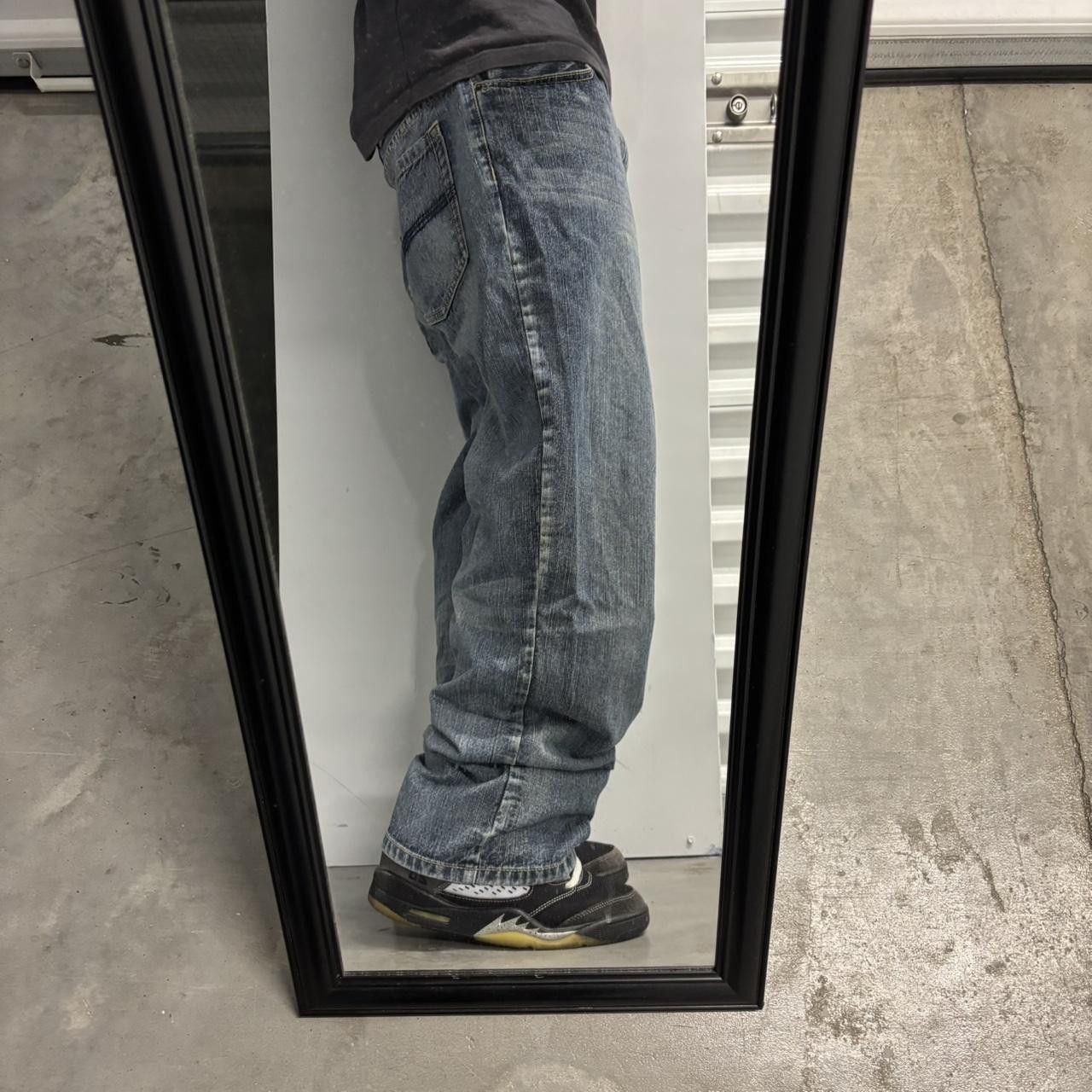 Perry Ellis Crazy Vintage Y2K/2000s Grunge Perry Ellis Dark Wash Denim Jeans! 40x29 Size US 40 / EU 56 - 2 Thumbnail