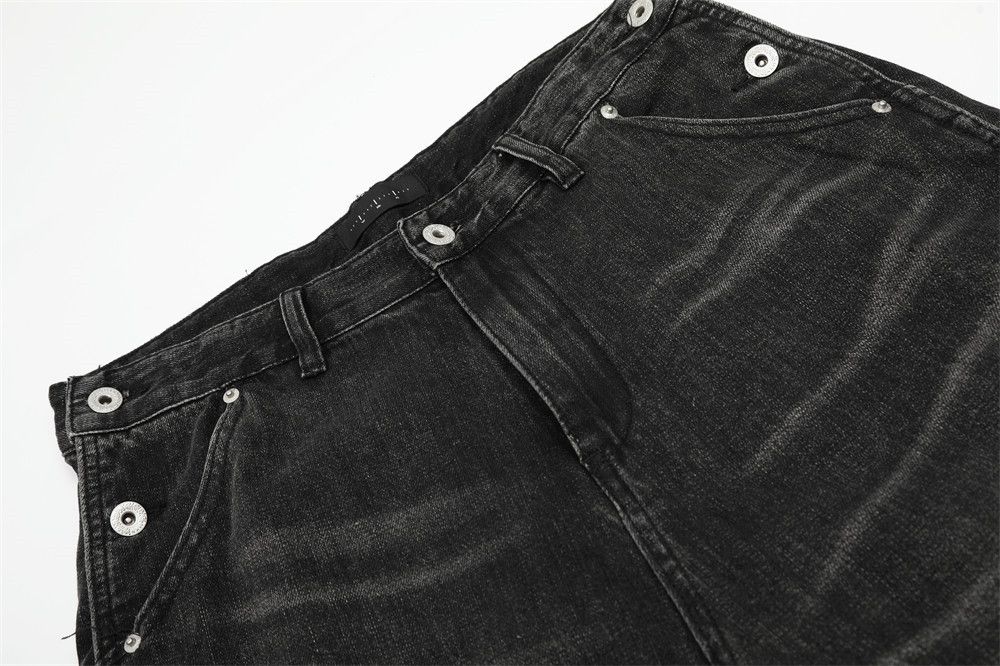 Japanese Brand × Jean American retro washed distressed men's ripped jeans Size US 32 / EU 48 - 4 Thumbnail