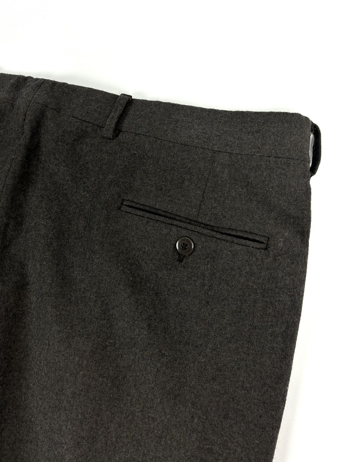 Brioni Archive Brioni Sport Wool Casual Pants Brown Old Money Size US 36 / EU 52 - 11 Thumbnail