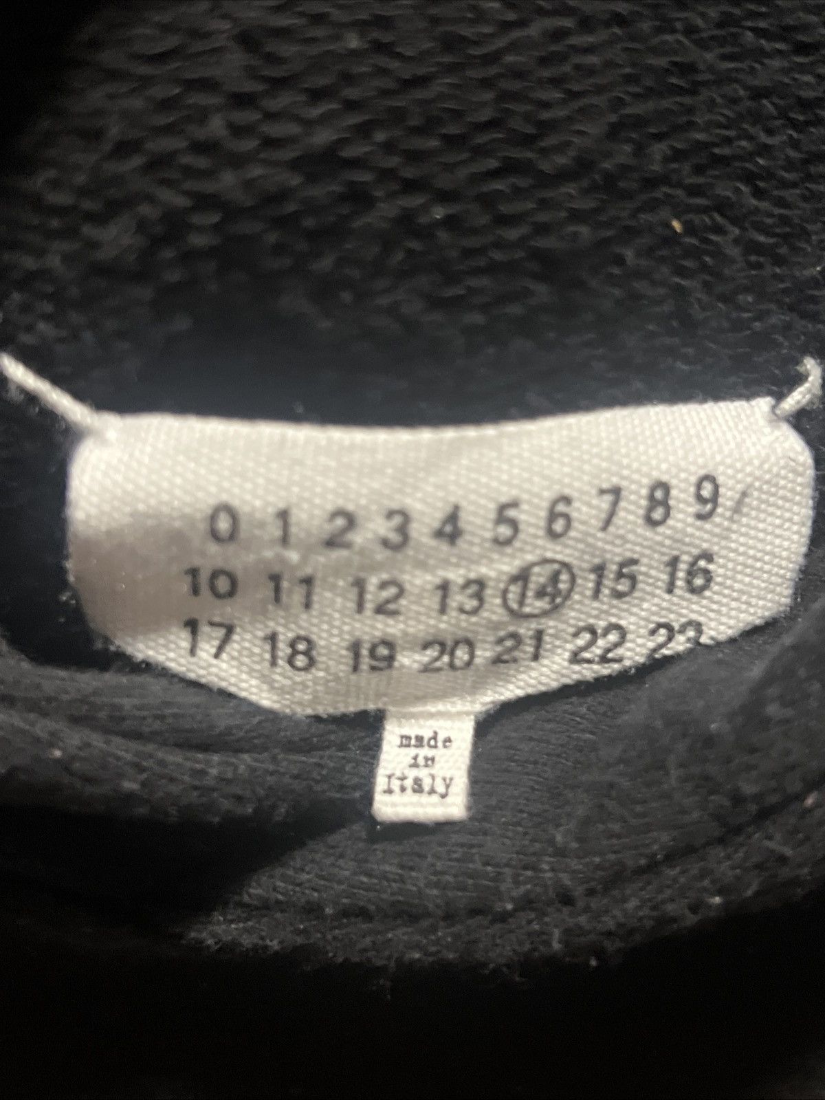 Maison Margiela Maison Margiela Black Hooded Sweatshirt Hoodie Men Size US M / EU 48-50 / 2 - 4 Thumbnail