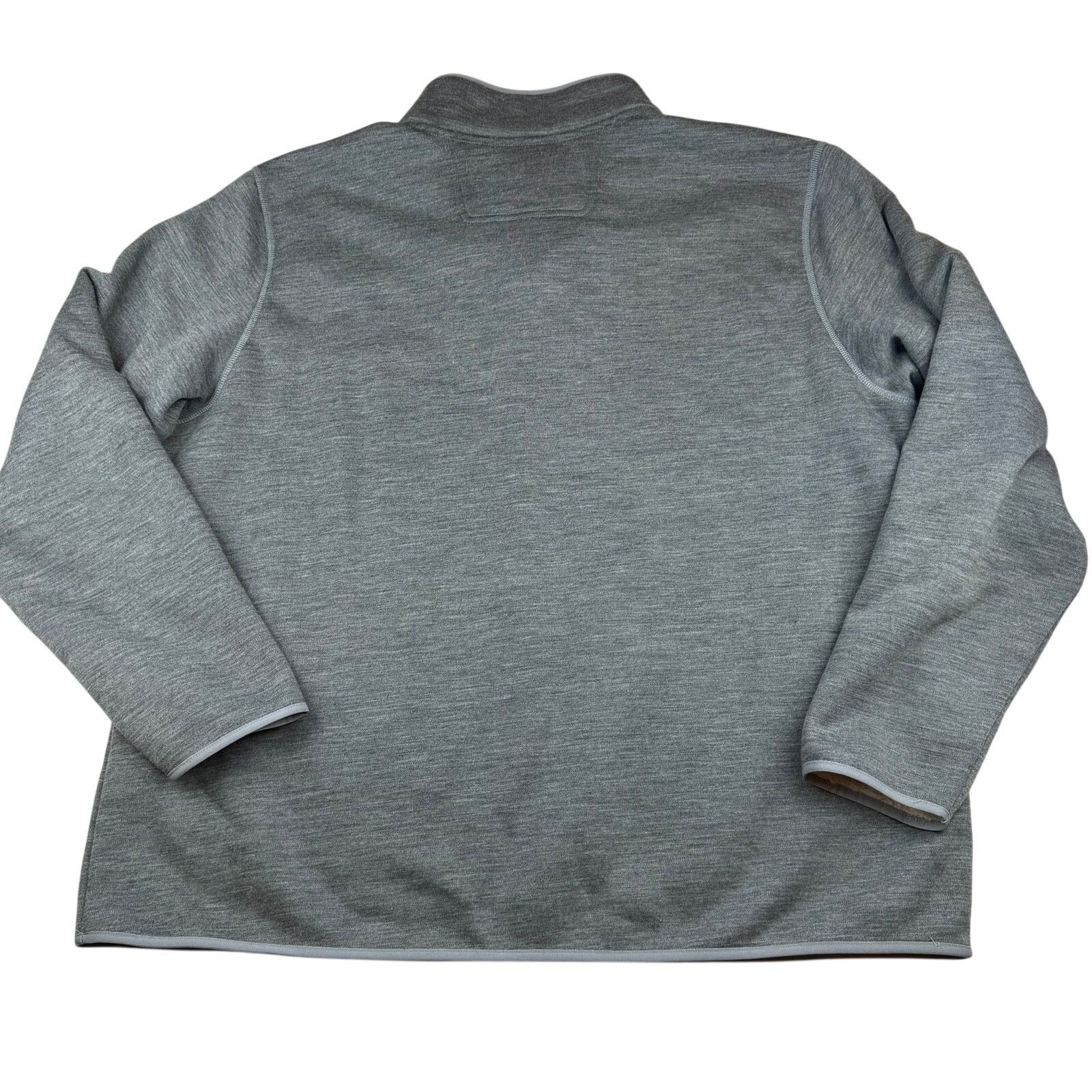 The North Face The North Face Mens XXL Gray Snap Pullover Fleece Jacket Size US XXL / EU 58 / 5 - 2 Thumbnail