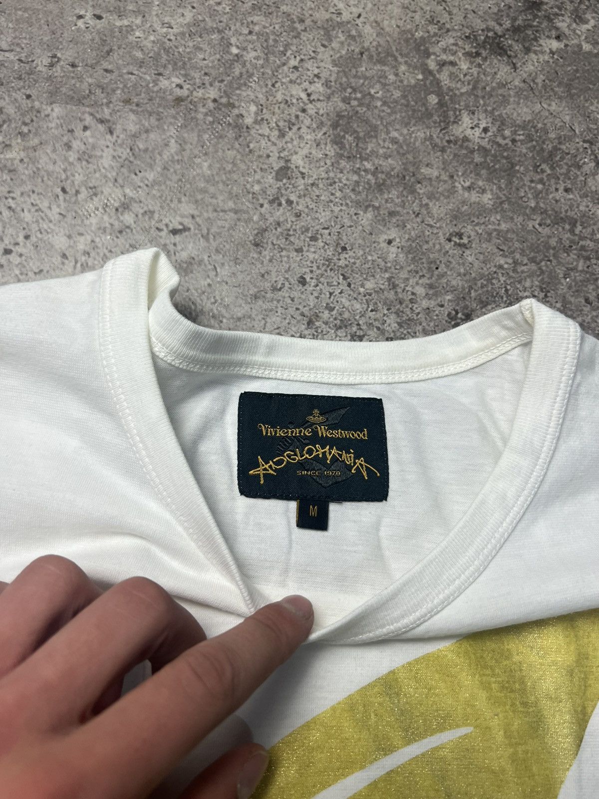 Vivienne Westwood Vivienne Westwood Big Logo Vintage T shirt Luxury Print Size US M / EU 48-50 / 2 - 5 Thumbnail