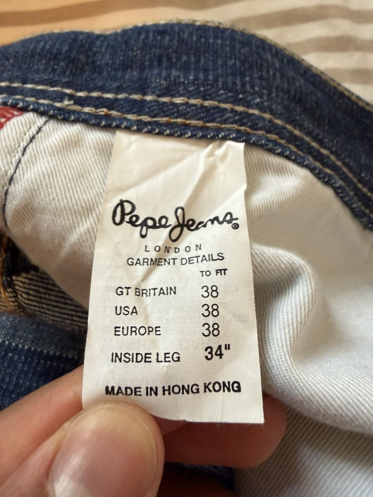 Pepe Jeans Pepe jeans | size 38X34 | Vintage | Patterned Size US 38 / EU 54 - 4 Thumbnail