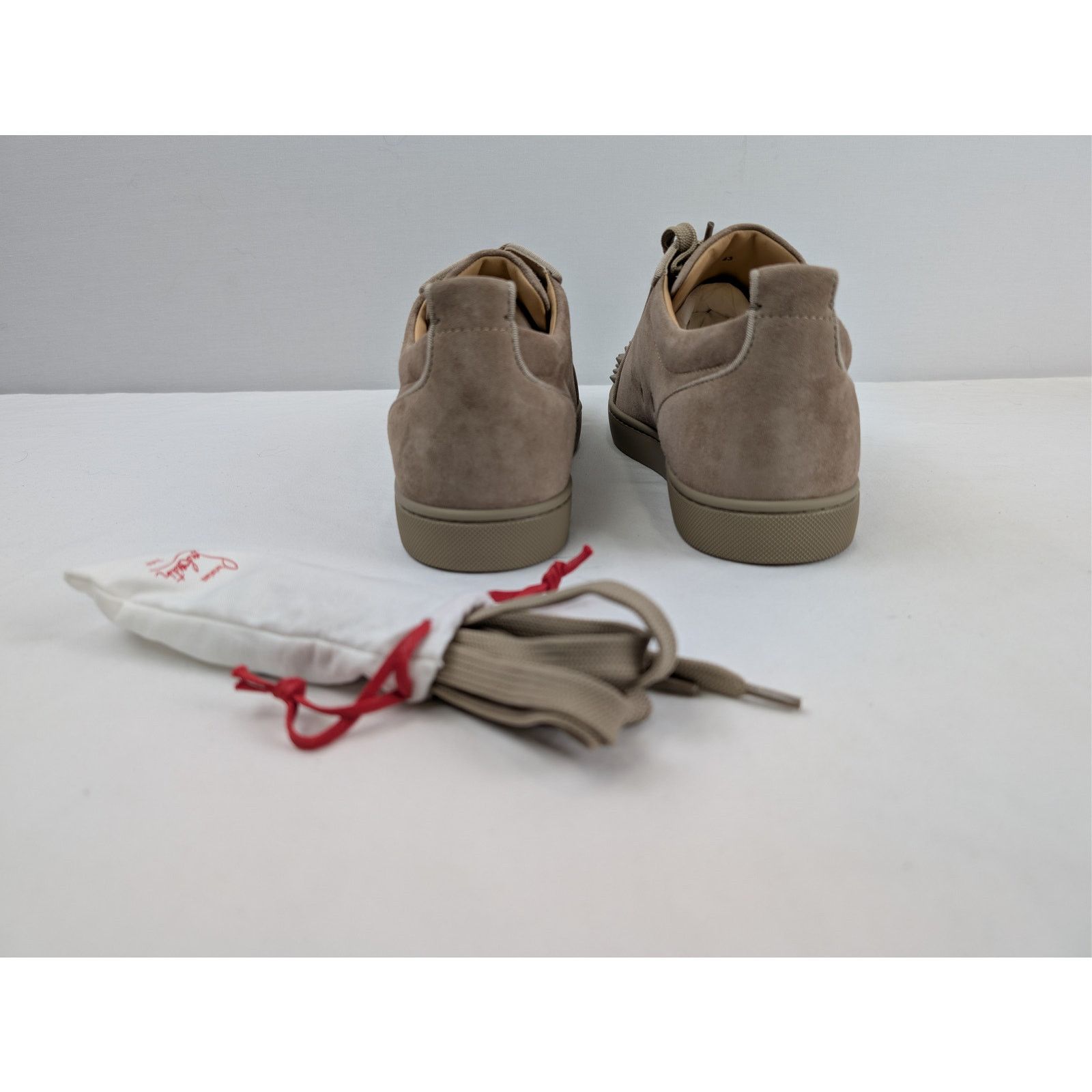 Christian Louboutin o1rshd1 Louis Junior Spikes Orlato Sneakers in Brown Size US 11 / EU 44 - 12 Thumbnail