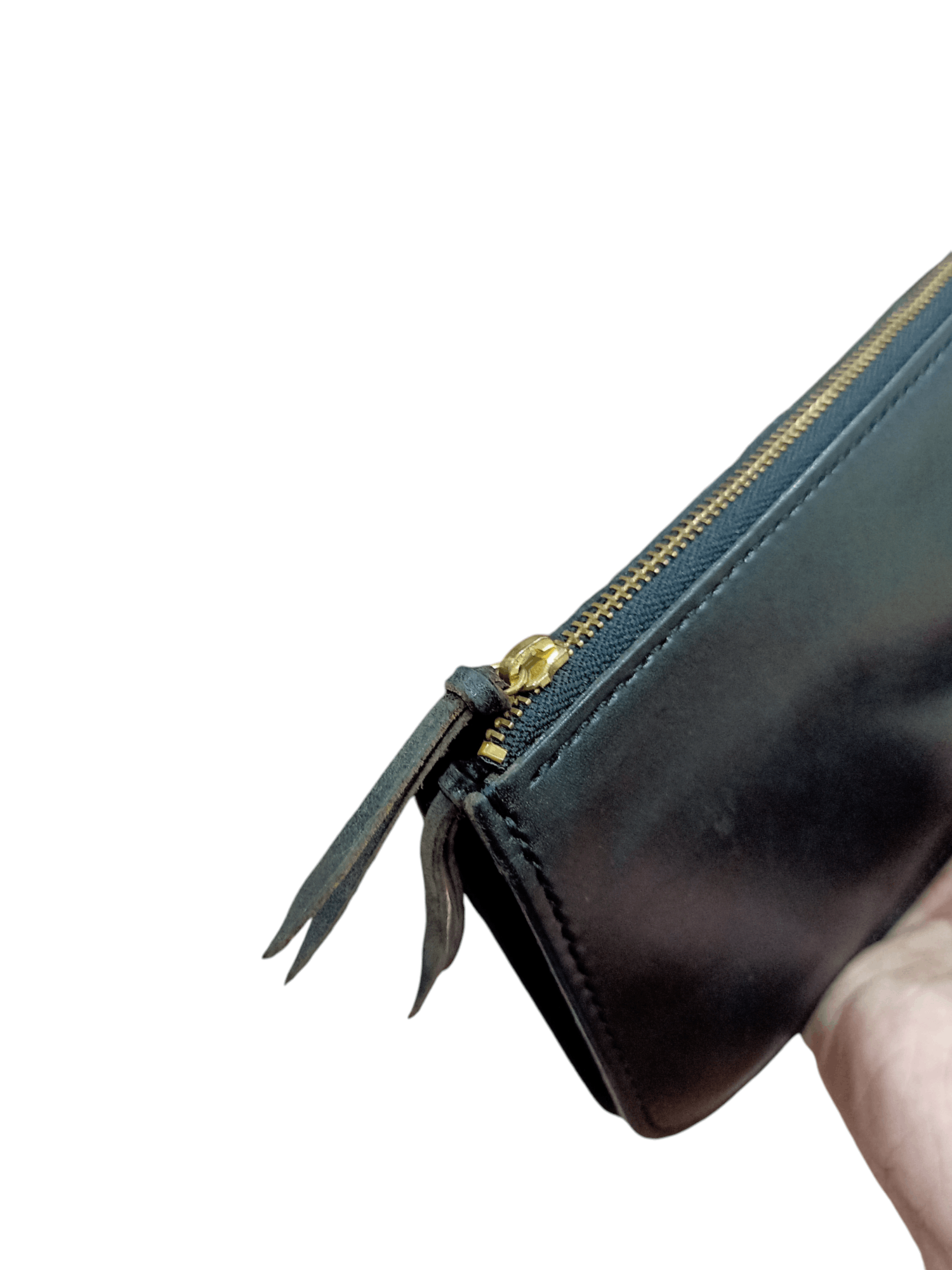 Genuine Leather × Japanese Brand Rhythmos The Zip Leather Wallet Size ONE SIZE - 6 Thumbnail