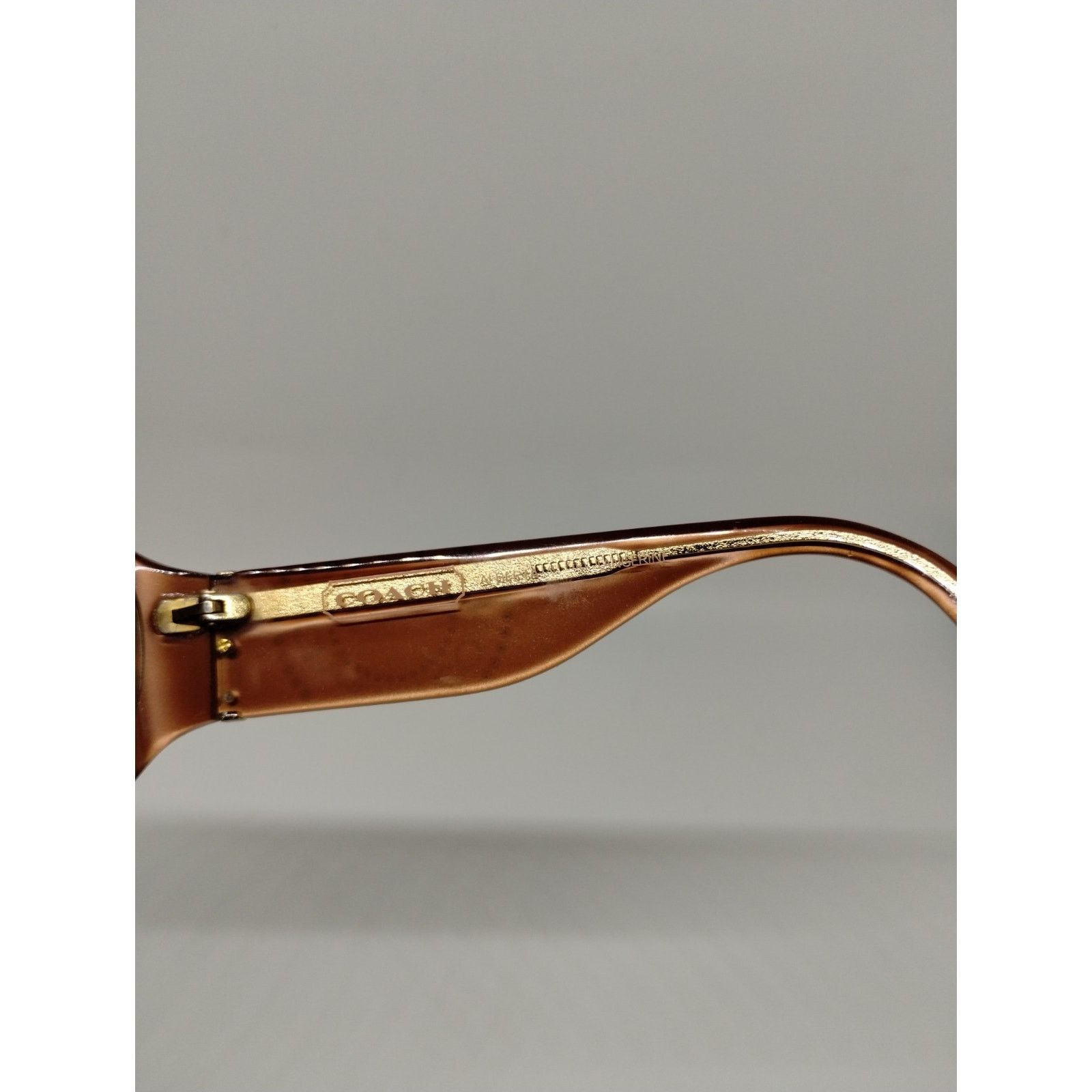 Coach Coach S845 Alberta Tangerine Wrap Eyeglass Sunglass Frames Size ONE SIZE - 7 Thumbnail