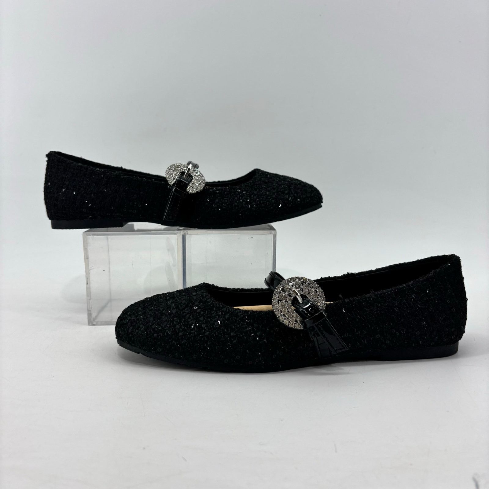 Kenneth Cole Reaction Kenneth Cole Elwood Womens Size 7 Black Mary Jane Size US 7 / IT 37 - 4 Thumbnail