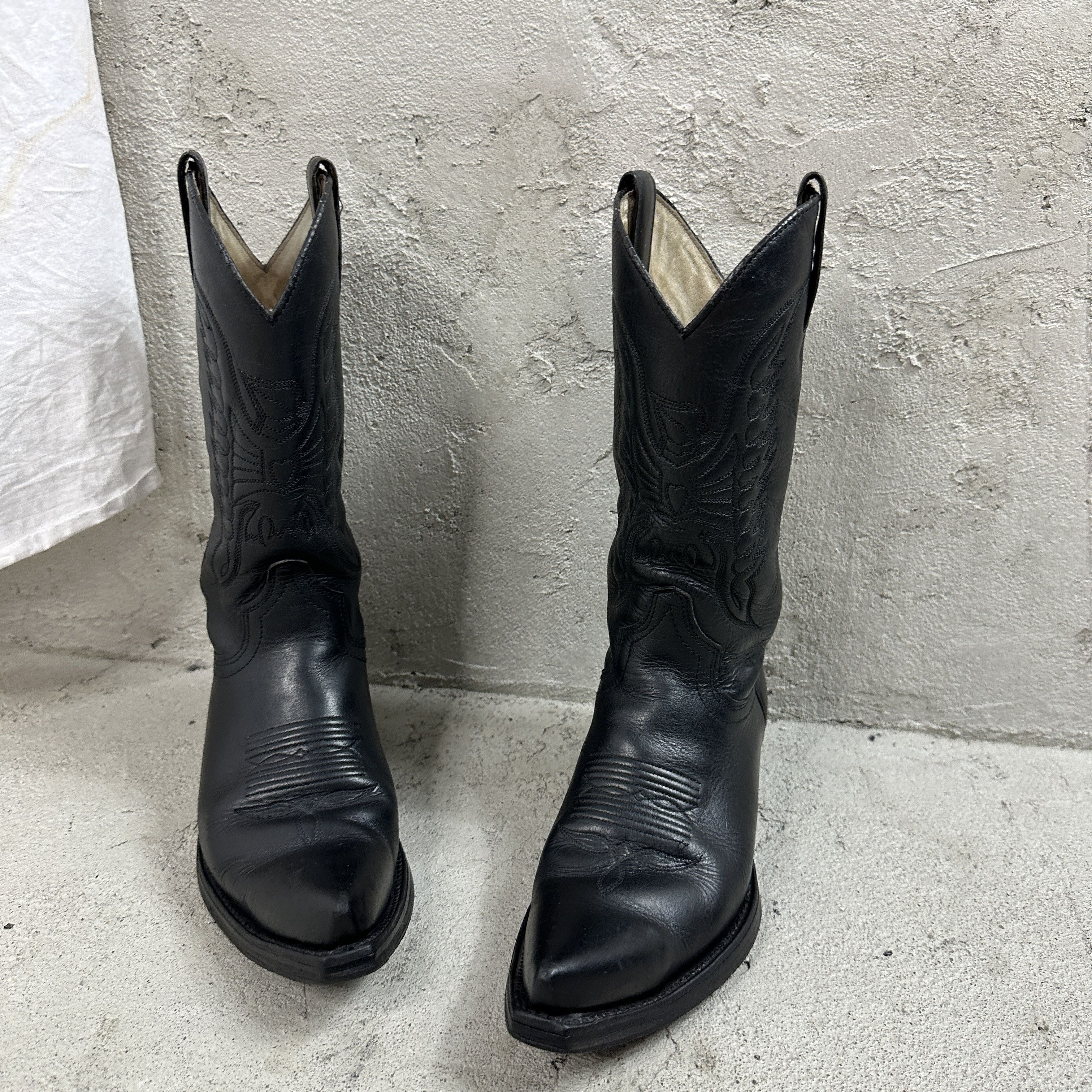 Sendra × Vintage Vintage Embossed Leather Sendra Cowboy Boots Size US 7 / IT 37 - 4 Thumbnail