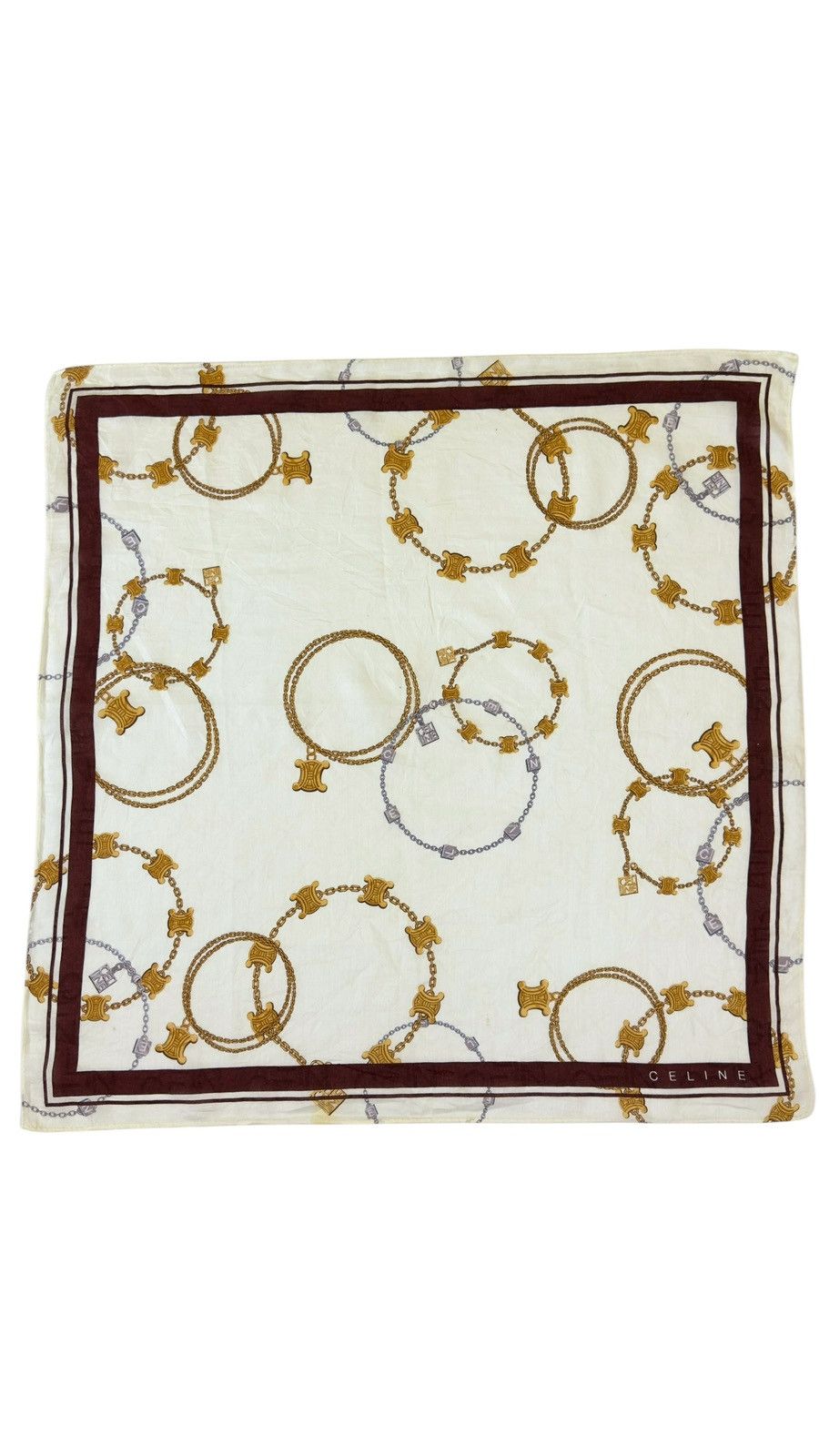 Celine × Vintage Celine Bandana / Handkerchief Size ONE SIZE - 2 Thumbnail