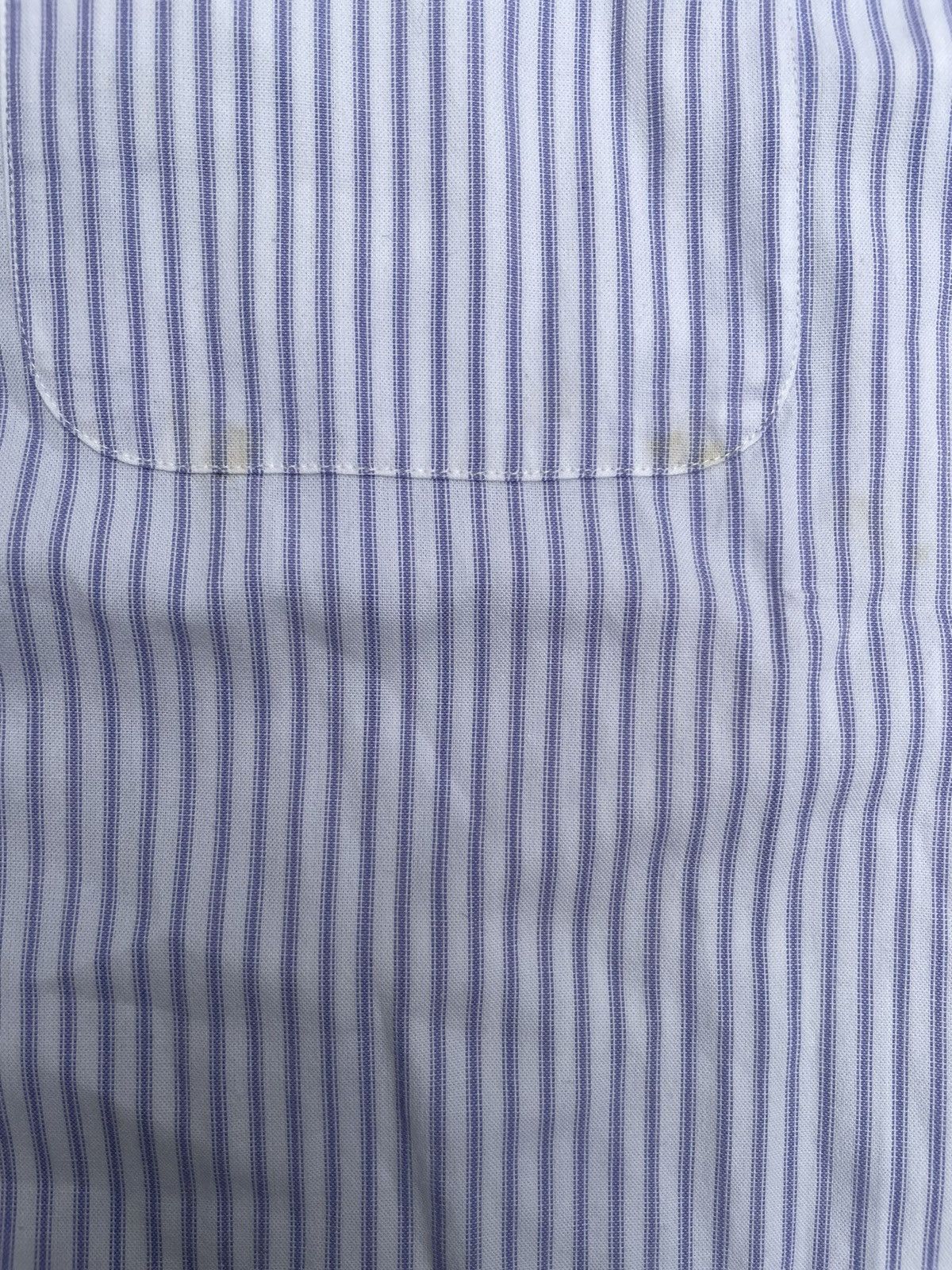 Balenciaga Balenciaga Striped Shirt Single Pocket Size US L / EU 52-54 / 3 - 11 Thumbnail