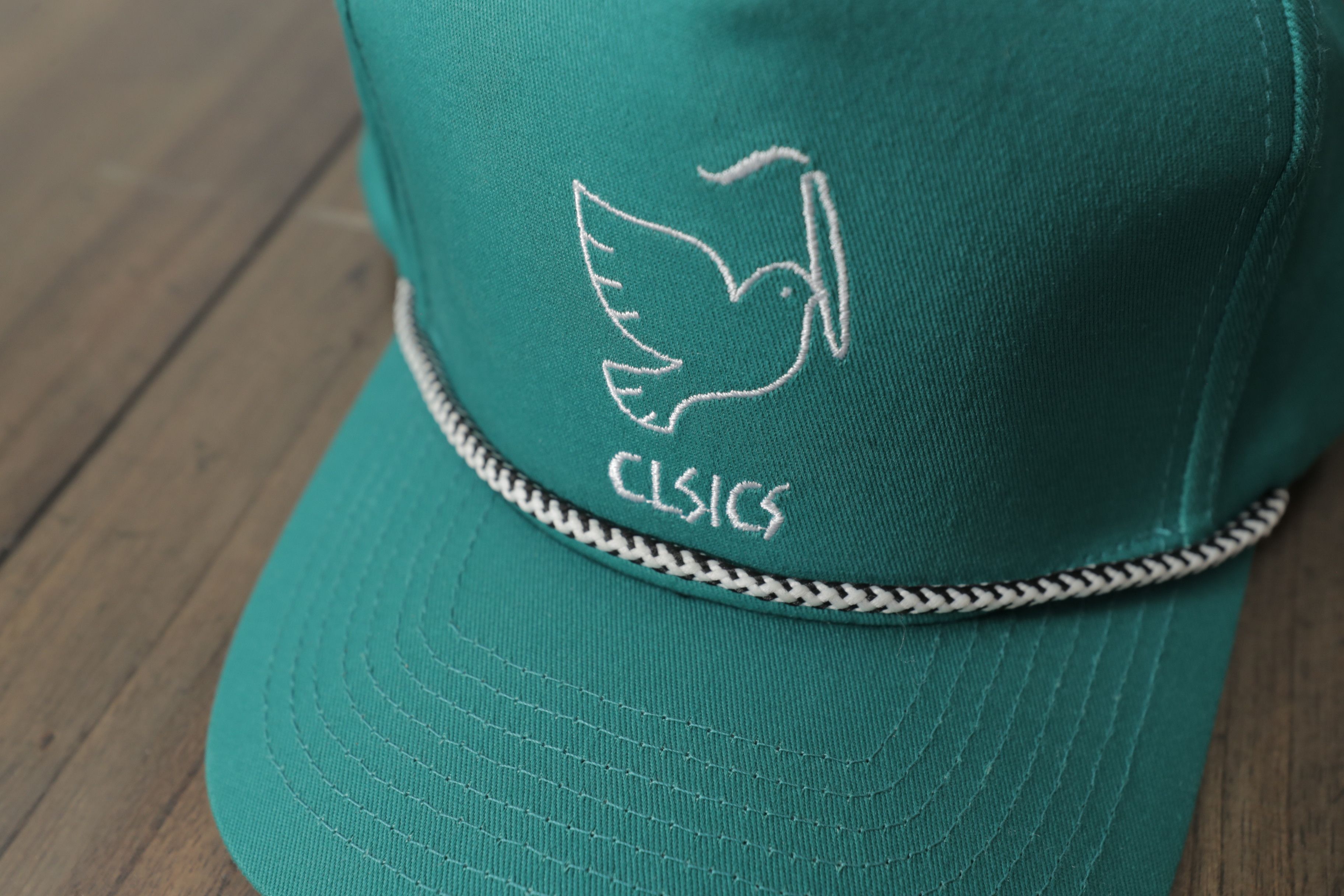Other CLSICS World Peace Teal Hat (OS) Size ONE SIZE - 2 Thumbnail