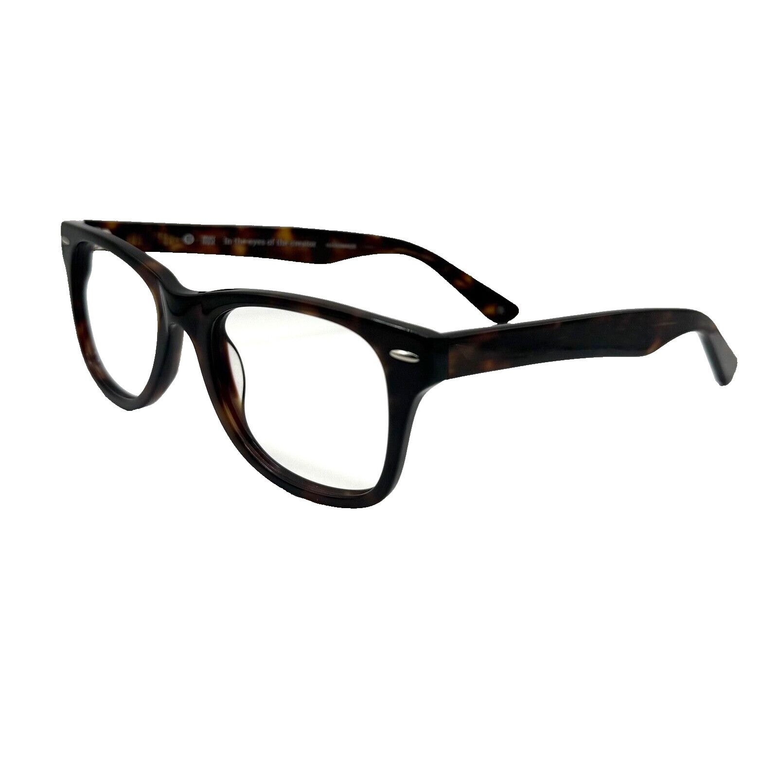 &Daughter MUSE 32-000394 TORTOISE EYEGLASSES FRAMES 51-20-145 Size ONE SIZE - 3 Thumbnail