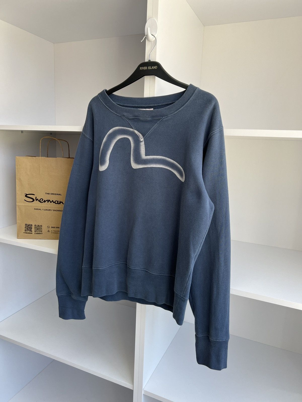 Evisu × Japanese Brand × Vintage Vintage Evisu sweatshirt Japanese Brand Streetwear Size US M / EU 48-50 / 2 - 5 Thumbnail