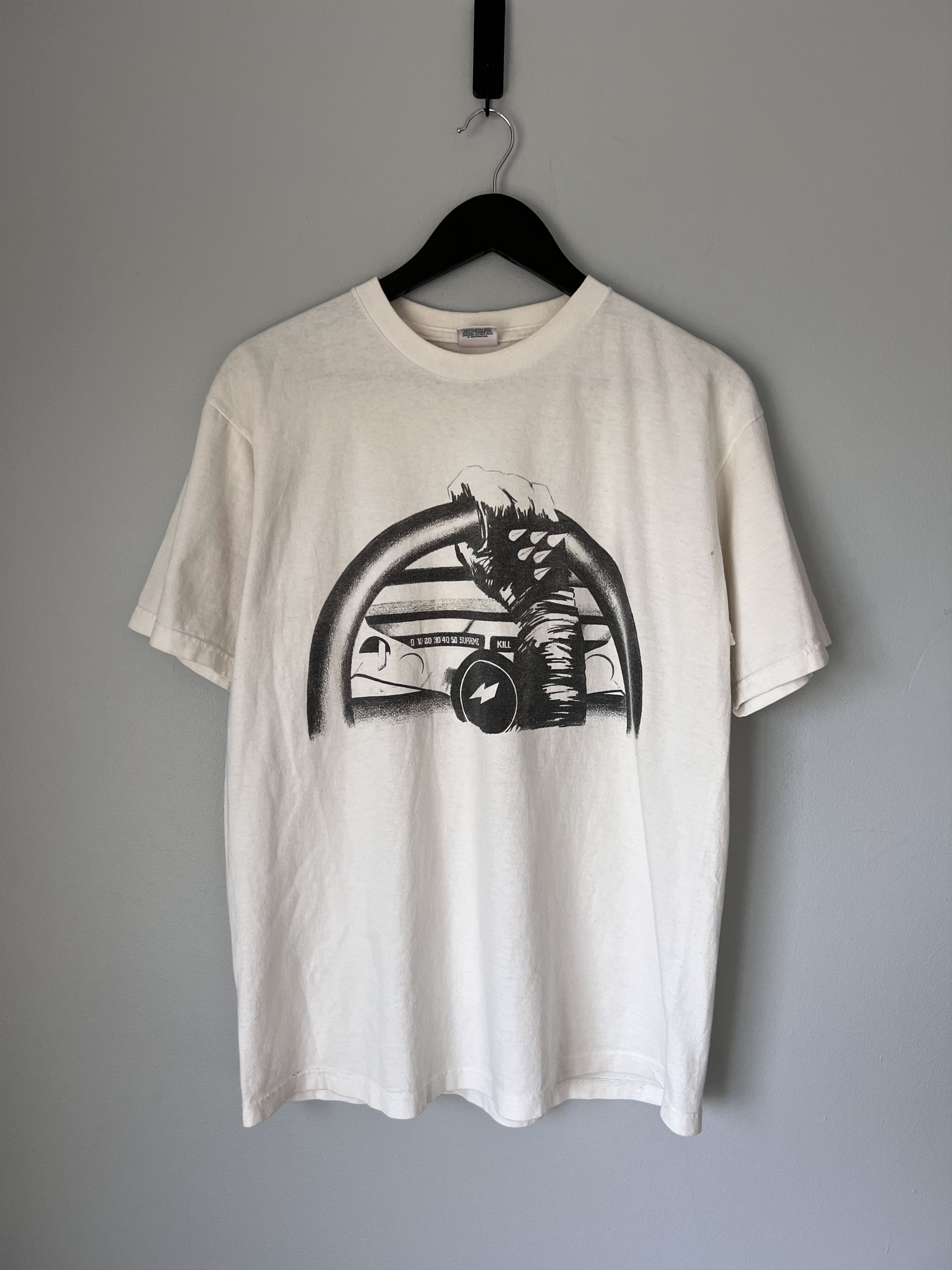 Supreme 2008 Supreme Mad Max Tee in White Size US L / EU 52-54 / 3 - 1 Thumbnail