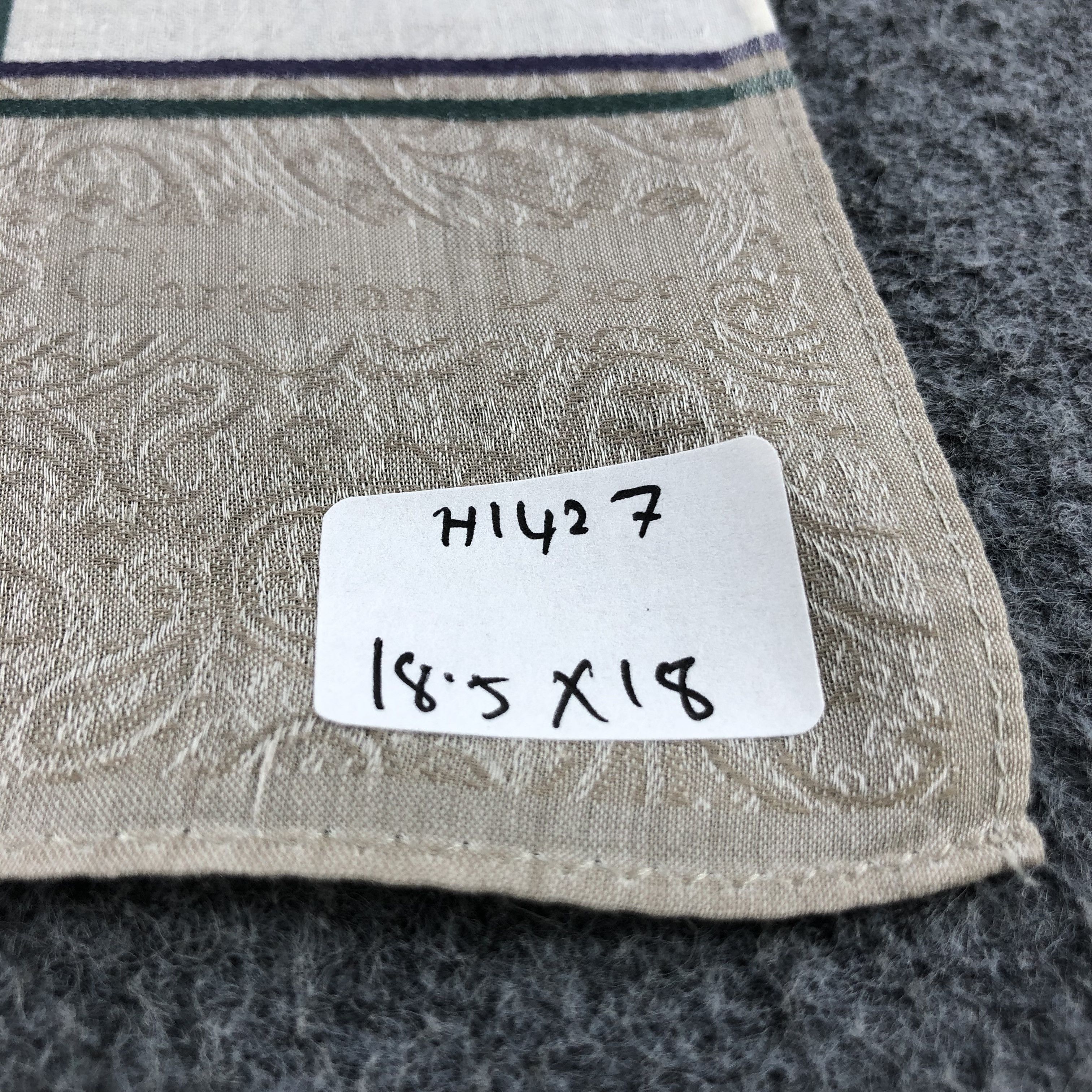 Christian Dior Monsieur Christian Dior Paisley Handkerchief Bandana H1427 Size ONE SIZE - 5 Thumbnail