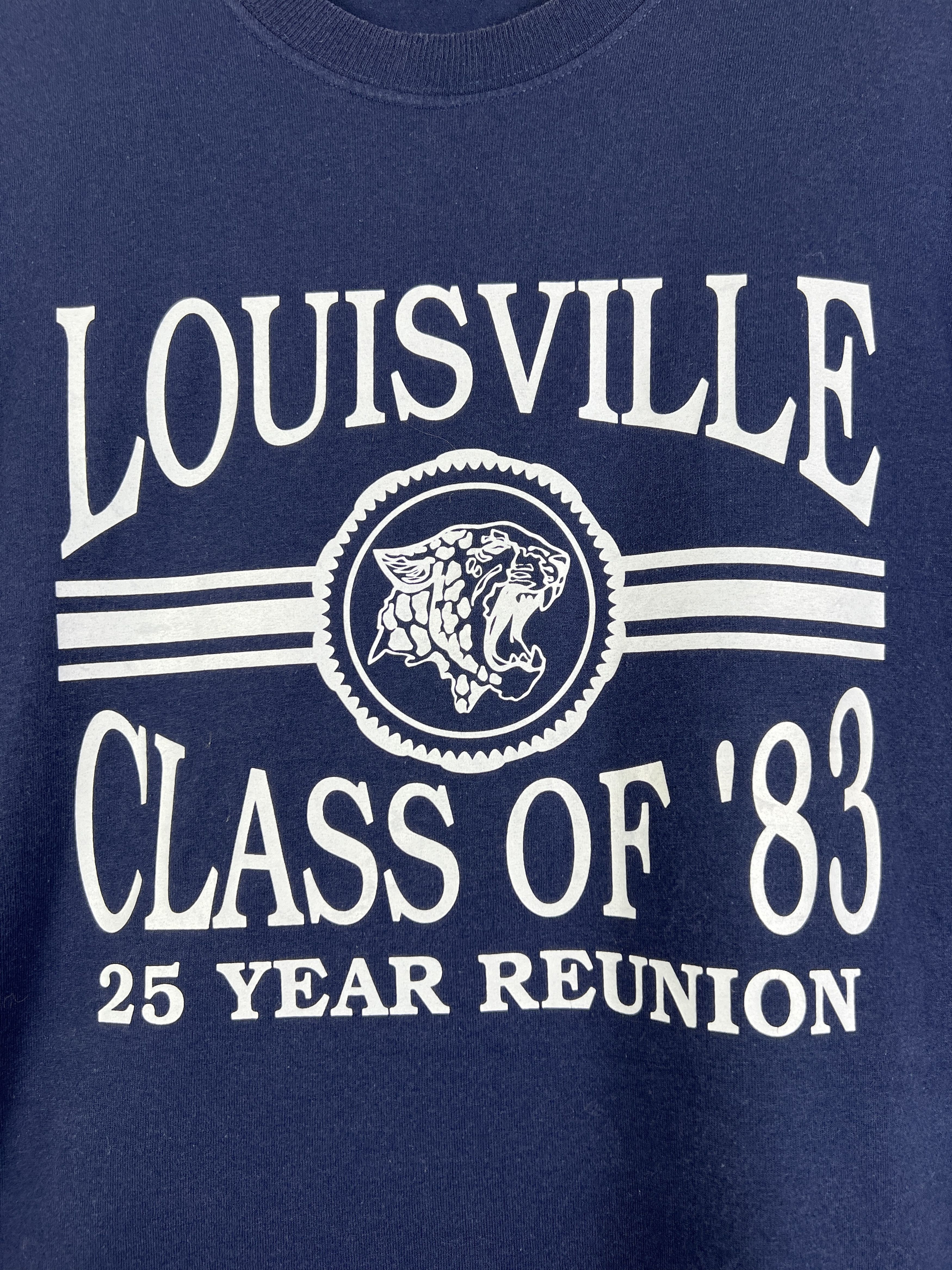 Vintage No.5007 VTG Louisville Class of '83 Reunion Graphic Tee (XL) Size US XL / EU 56 / 4 - 2 Thumbnail
