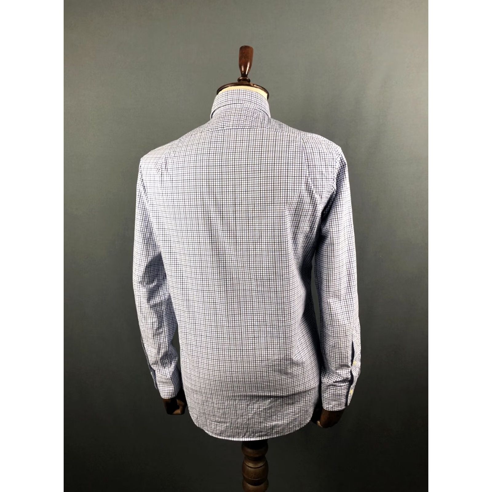 Ralph Lauren Ralph Lauren Shirt Men S Check Cotton White/Blue Button-Up Casual Long Sleeve Classic Fit Regular Size S Mens Size US S / EU 44-46 / 1 - 3 Thumbnail