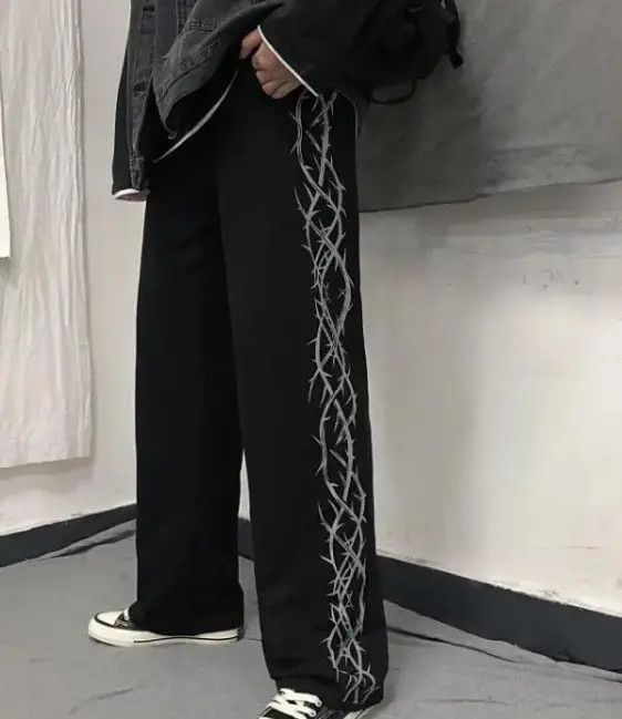 Japanese Brand Asabuki x Kanno Side Print Sweatpant Size US 30 / EU 46 - 4 Thumbnail