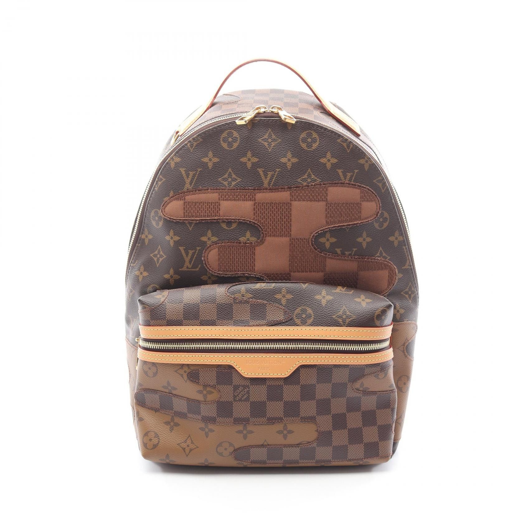 Louis Vuitton Louis Vuitton Louis Vuitton Discovery Monogram Coated Canvas Backpack Textile Backpack M26130 DUTY FREE for USA Size ONE SIZE - 1 Thumbnail
