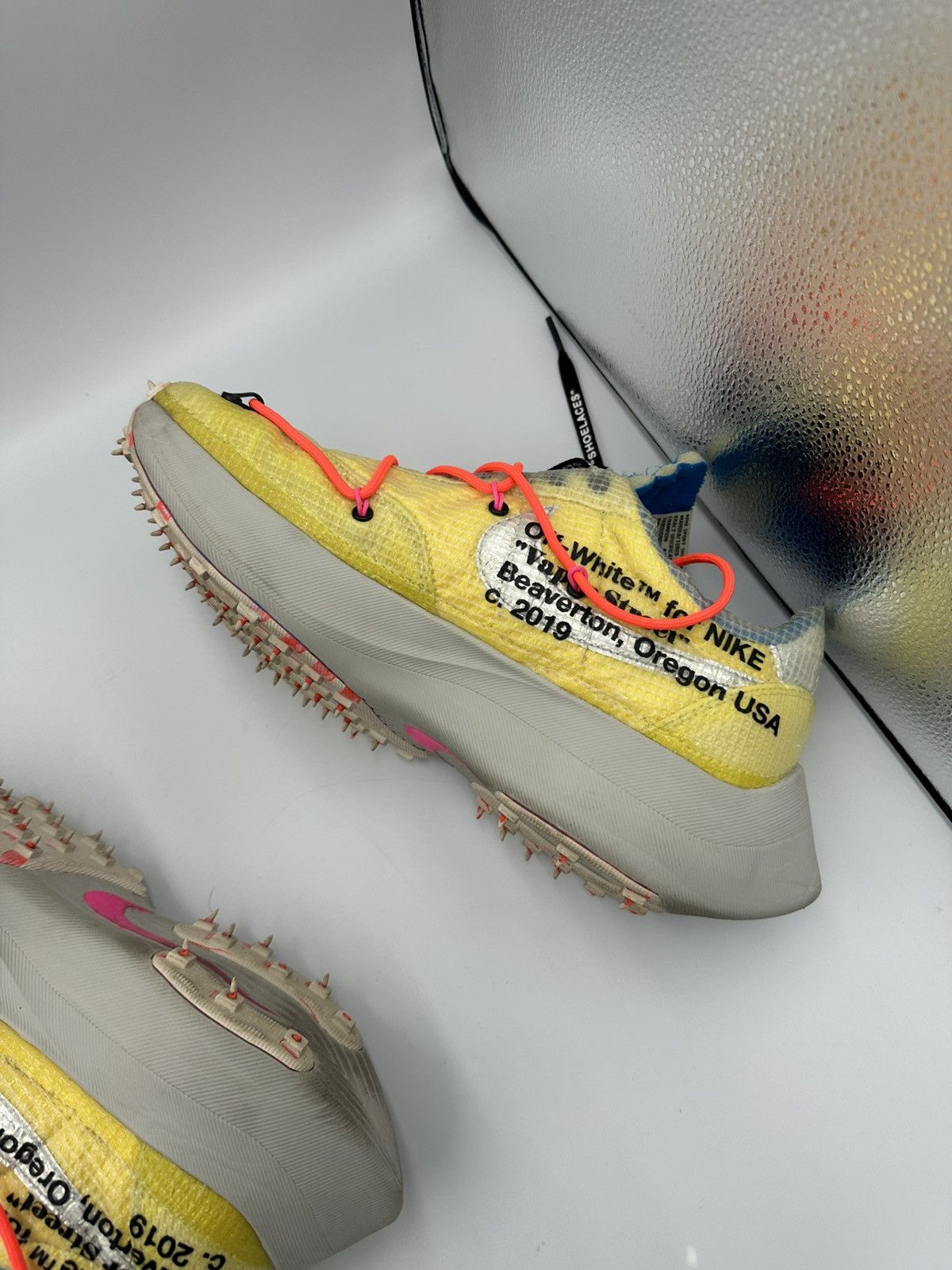 Nike × Off-White Nike X OFF WHITE TRACK SNEAKERS Size US 13 / EU 46 - 13 Thumbnail