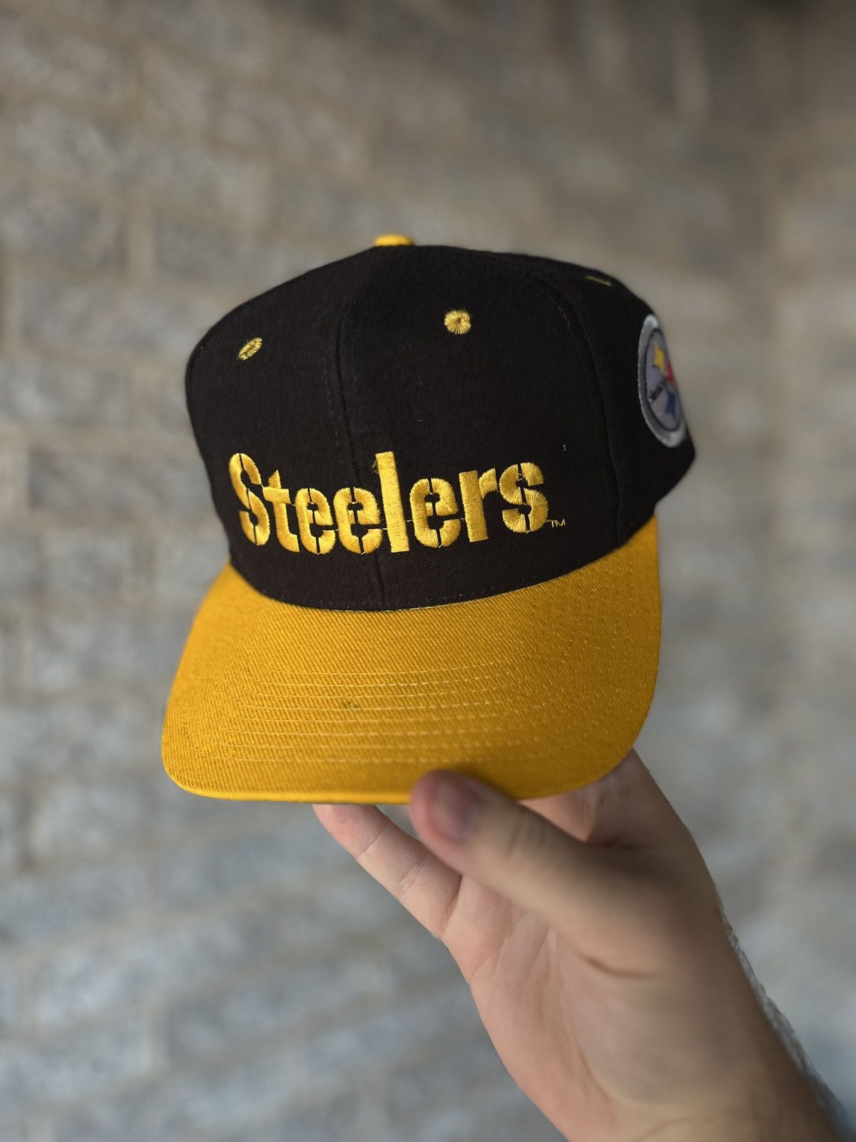 Sports Specialties × Vintage Vintage NFL Wool Pittsburgh Steelers SnapBack Hat Size ONE SIZE - 1 Thumbnail