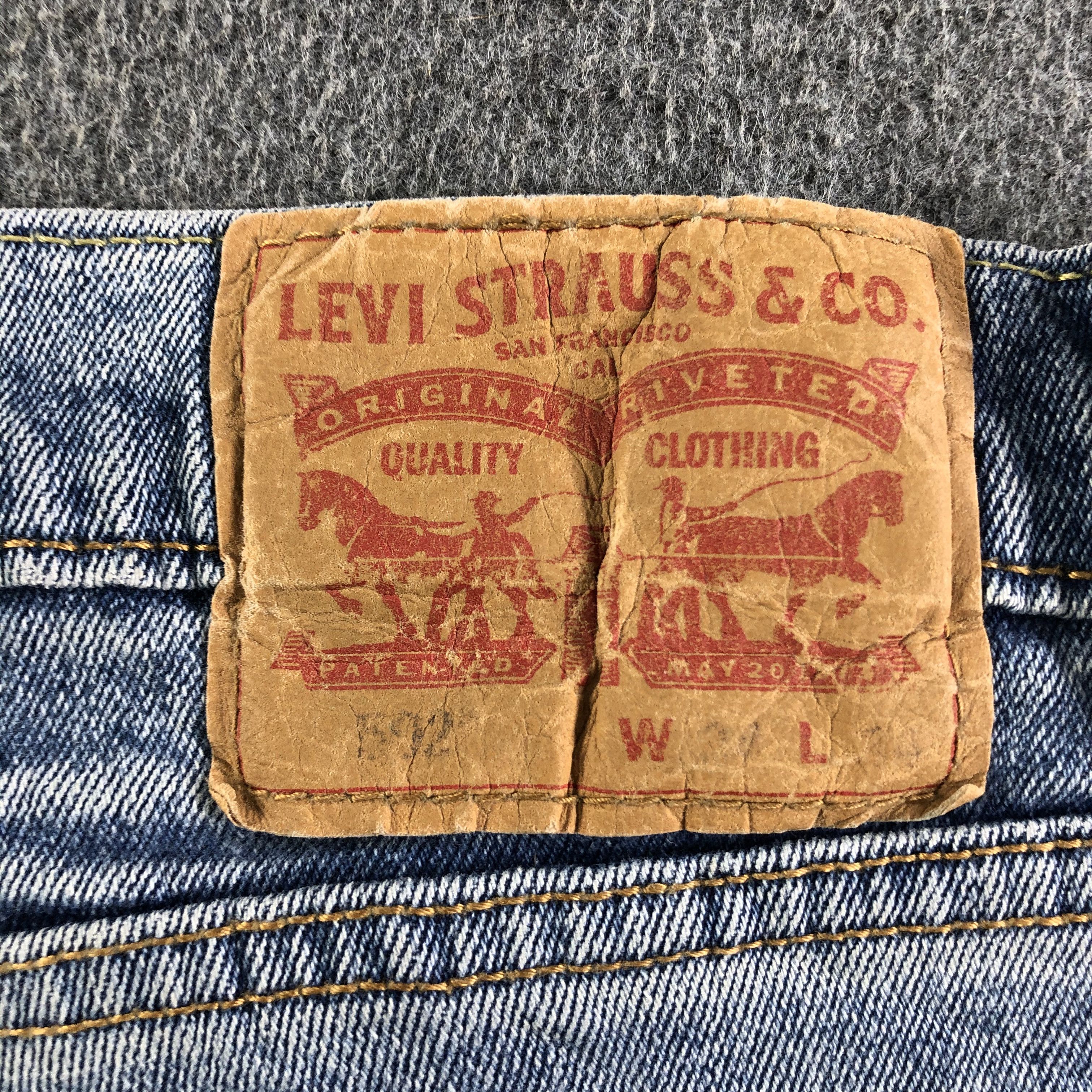 Levi's Vintage Blue Wash Levis 507 Jeans-J4503 Size US 34 / EU 50 - 5 Thumbnail