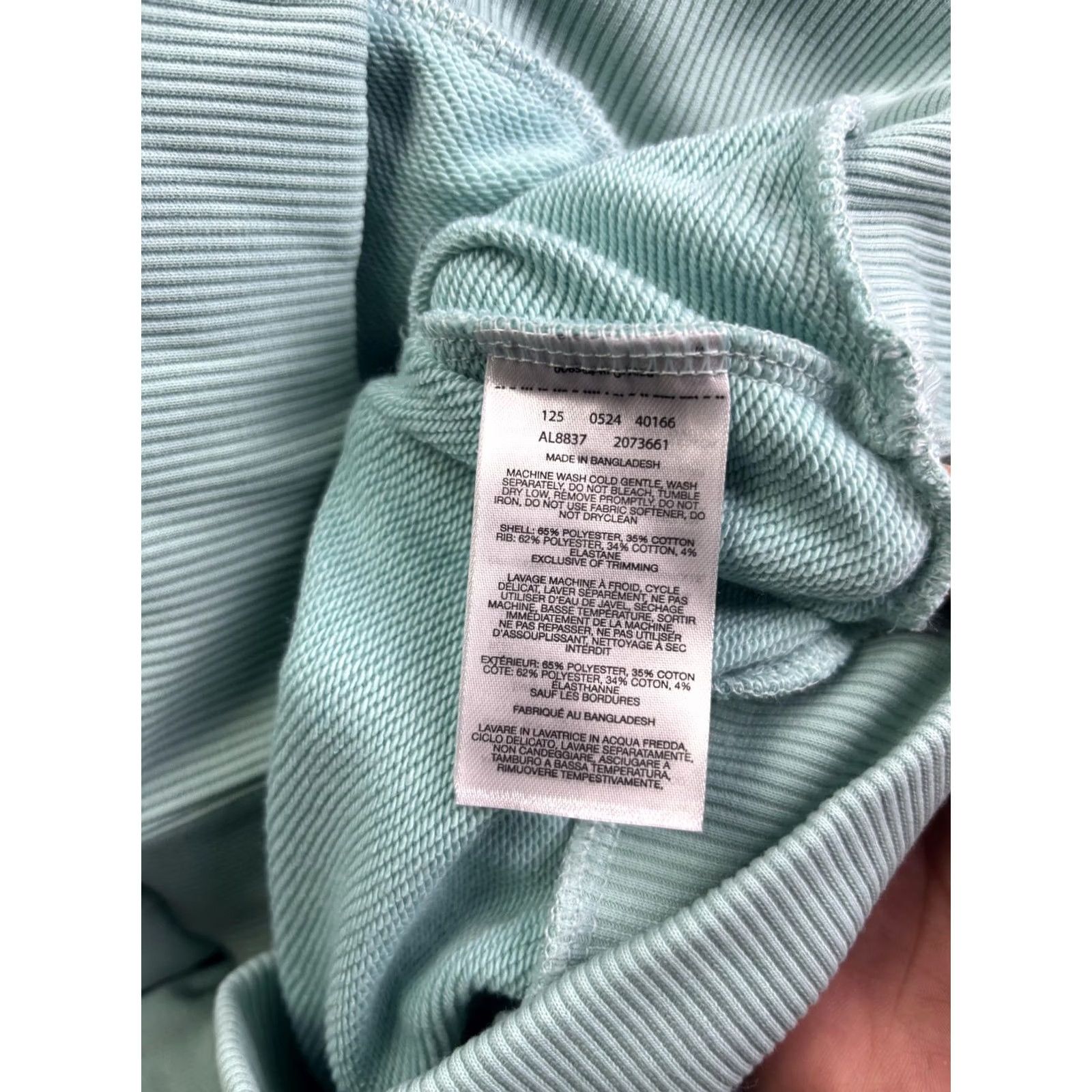 Vintage Columbia Hoodie Womens XS Green Marble Canyon Relaxed Fit Pullover Sweatshirt Crew Neck Hooded Front Pockets Casual Fall Size XS / US 0-2 / IT 36-38 - 6 Thumbnail