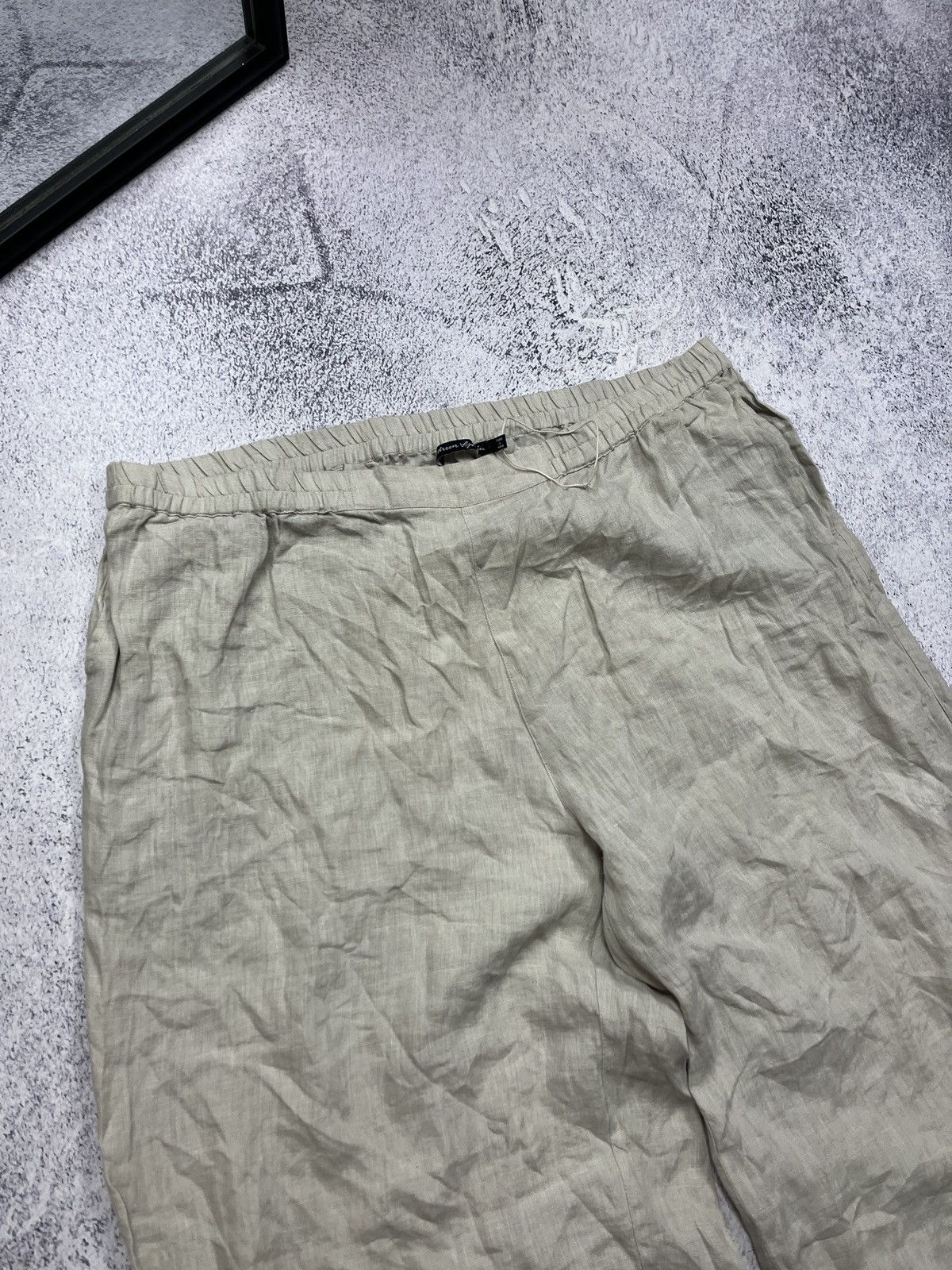 Designer Gudrun Sjoden Big Oversized Linen Pants Size US 40 / EU 56 - 4 Thumbnail