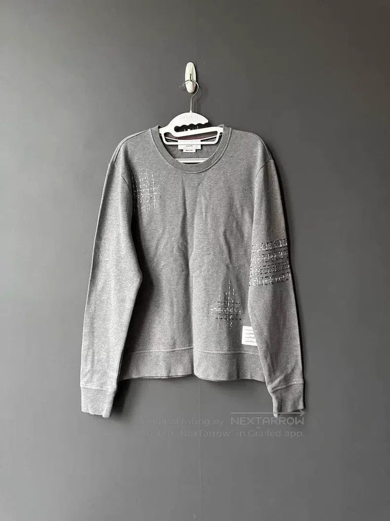 Thom Browne Thom Browne Embroidered Sweatshirt Size US M / EU 48-50 / 2 - 1 Thumbnail