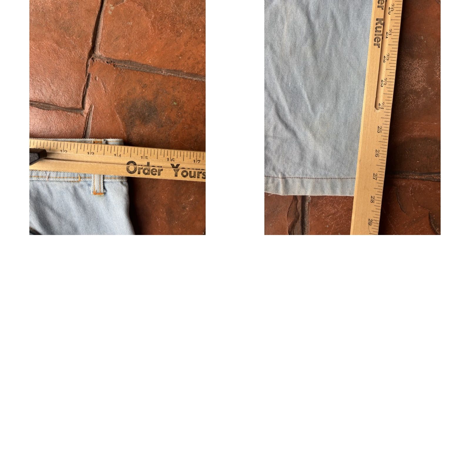 Vintage VINTAGE 80s US Lines Sailor Flare Pants 28 in. Inseam 28 in. Blue Unisex Adults Regular Size 28 Flared Front Flat Ready Size 28" / US 6 / IT 42 - 10 Thumbnail