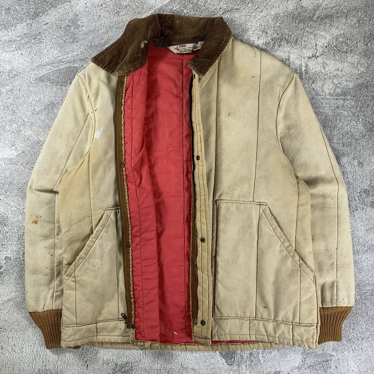 Carhartt × Vintage Vintage 1990’s canvas work jackat Blizzard Size US L / EU 52-54 / 3 - 3 Thumbnail