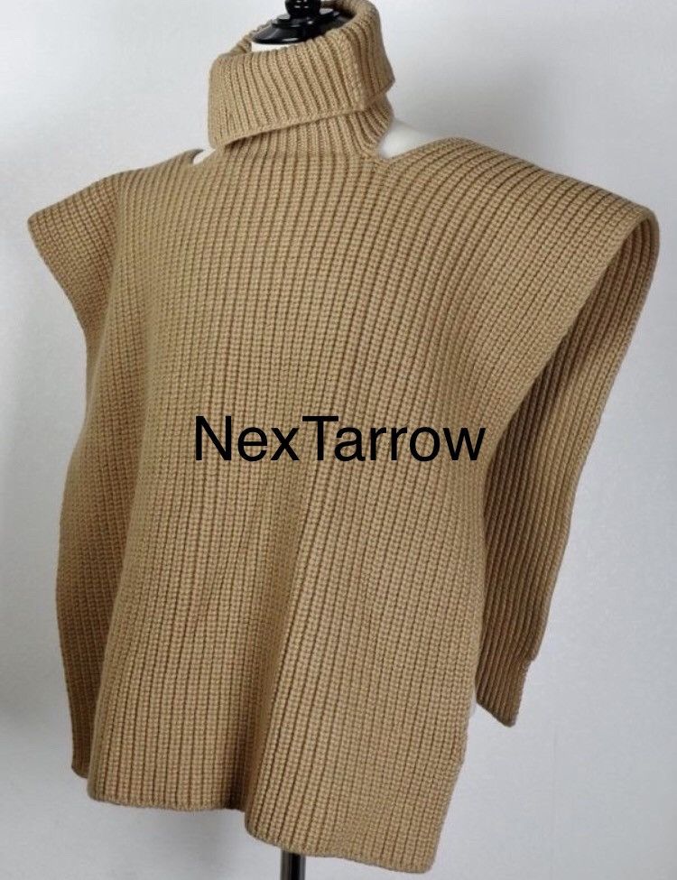 Raf Simons RAF SIMONS 18aw High Collar Knitted Sweater Size US M / EU 48-50 / 2 - 2 Thumbnail