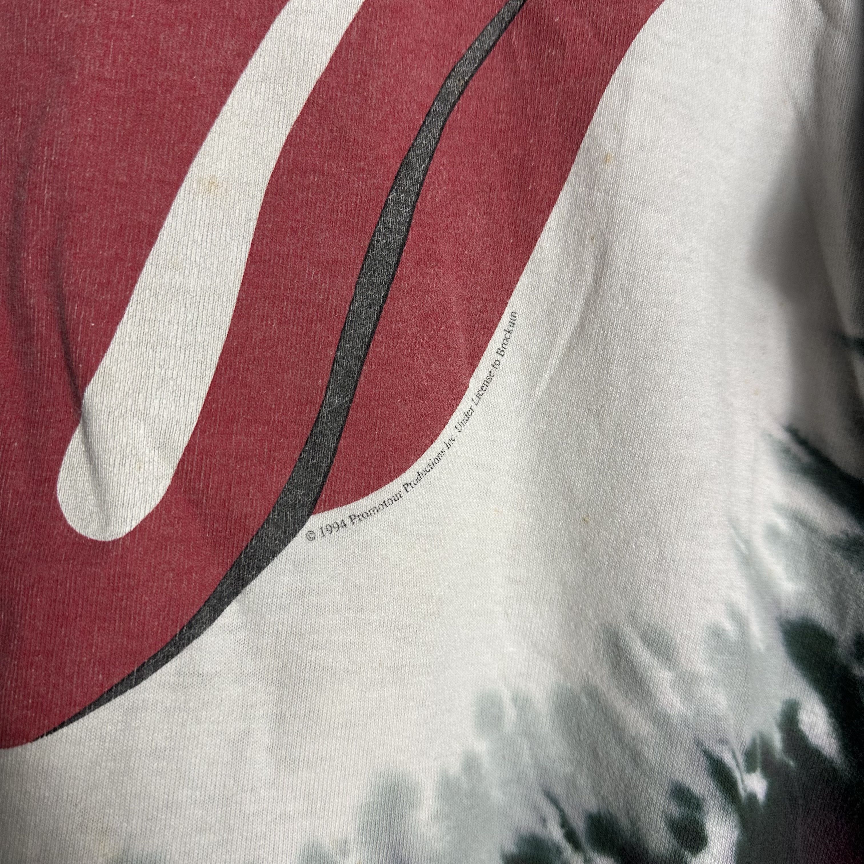 The Rolling Stones 🔥RARE🔥The Rolling Stones 1994 Promo Tour Tie Dye T-shirt Size US XL / EU 56 / 4 - 7 Thumbnail