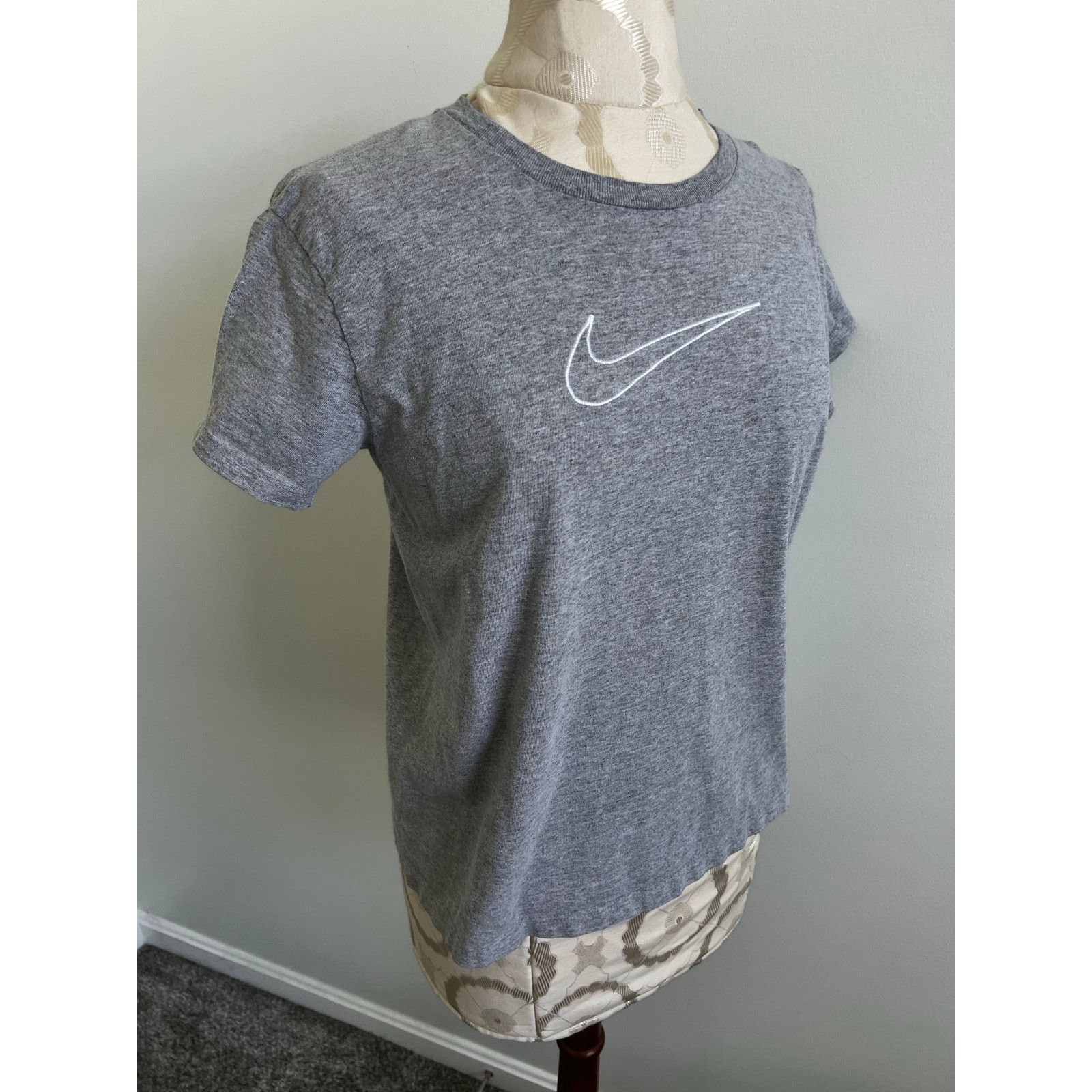 Nike Nike Basic Cotton Blend Short Sleeve Top Medium Size S / US 4 / IT 40 - 2 Thumbnail