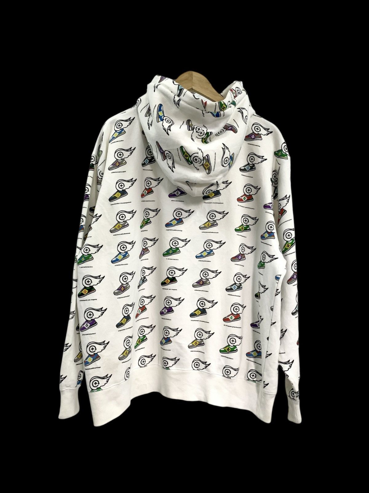 LRG Vintage LRG Overprint Redwings Hoodies Size US XL / EU 56 / 4 - 2 Thumbnail
