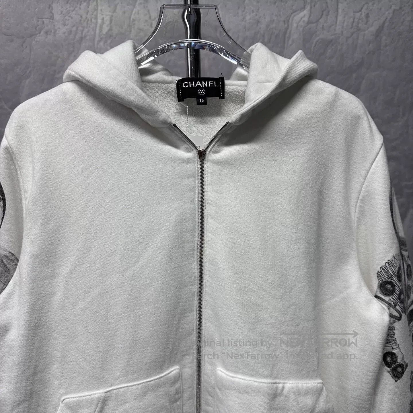 Chanel Chanel Astronaut Print Hooded Jacket. Size US S / EU 44-46 / 1 - 3 Thumbnail
