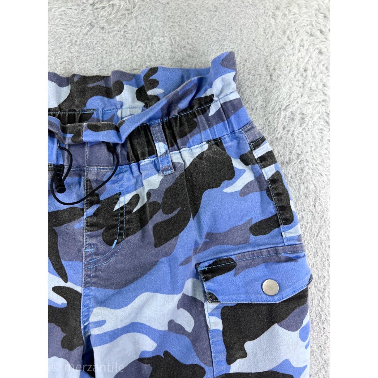 Vintage VIP Jeans Jeans Womens 5 Blue Denim Jogger Camouflage 5-Pocket Design High Rise Cotton Blend Ramie Blend Cargo Size 27" / US 4 / IT 40 - 7 Thumbnail