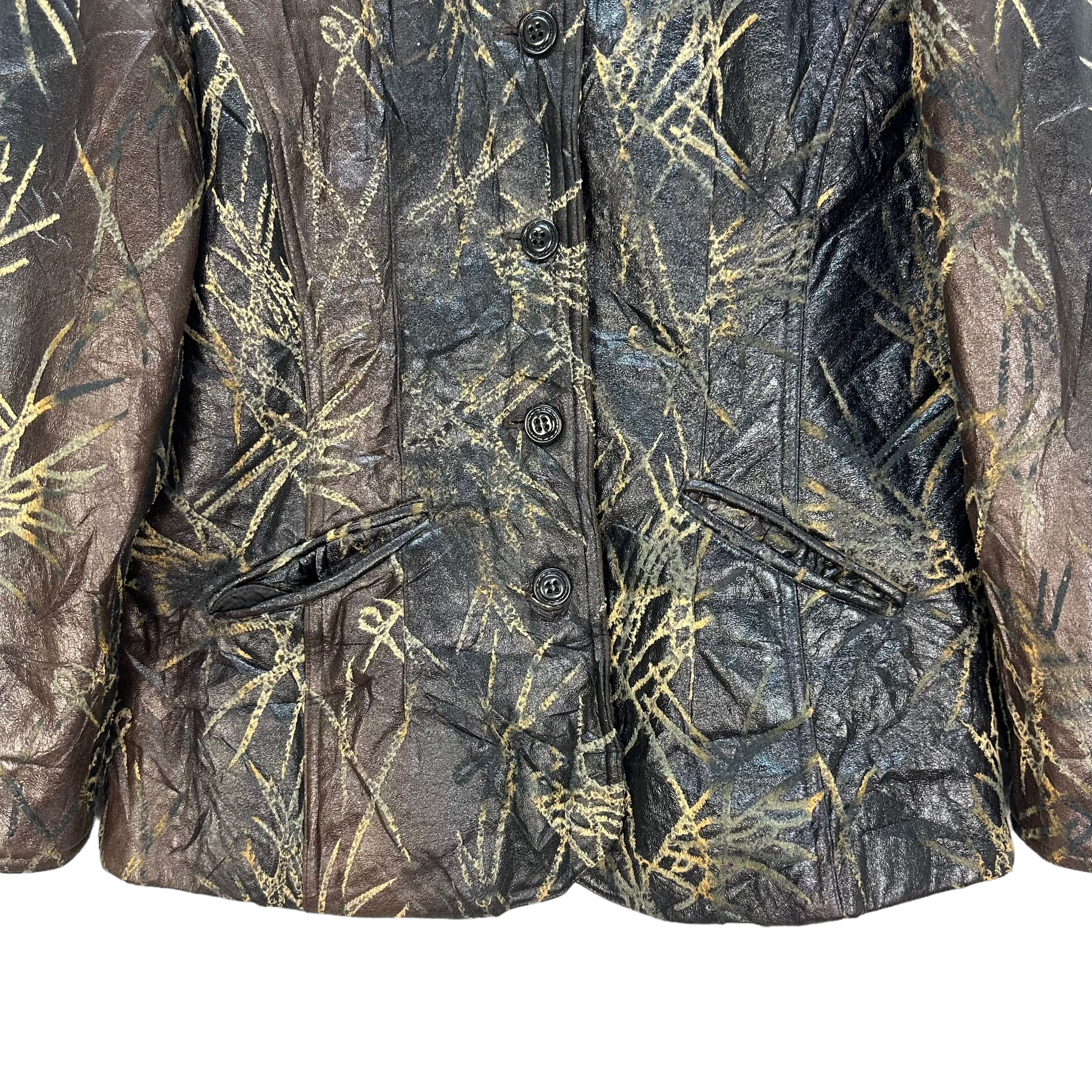 Japanese Brand V.I.F.S ARTWORK DESIGN JACKET #8070-200 Size M / US 6-8 / IT 42-44 - 3 Thumbnail