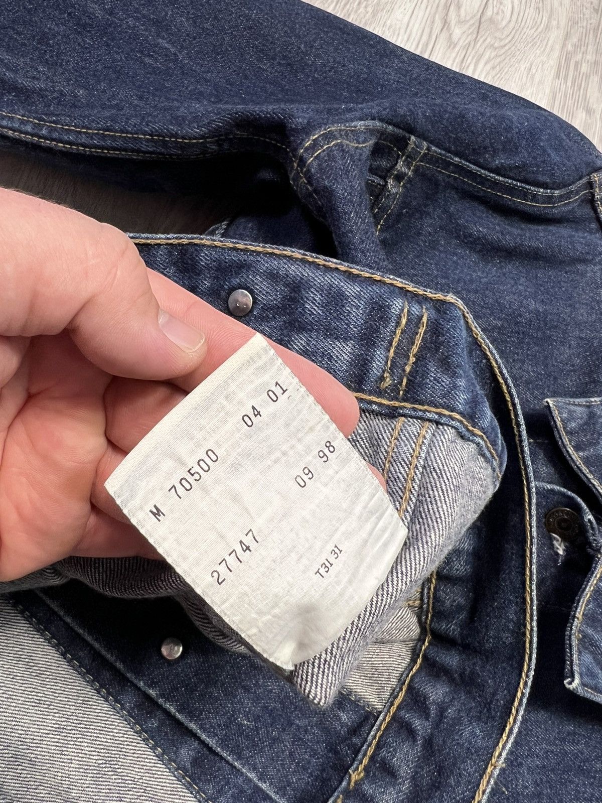 Levi's × Levi's Vintage Clothing × Vintage Vintage Levis Women’s Denim Jacket Jeans Size M Size M / US 6-8 / IT 42-44 - 8 Thumbnail