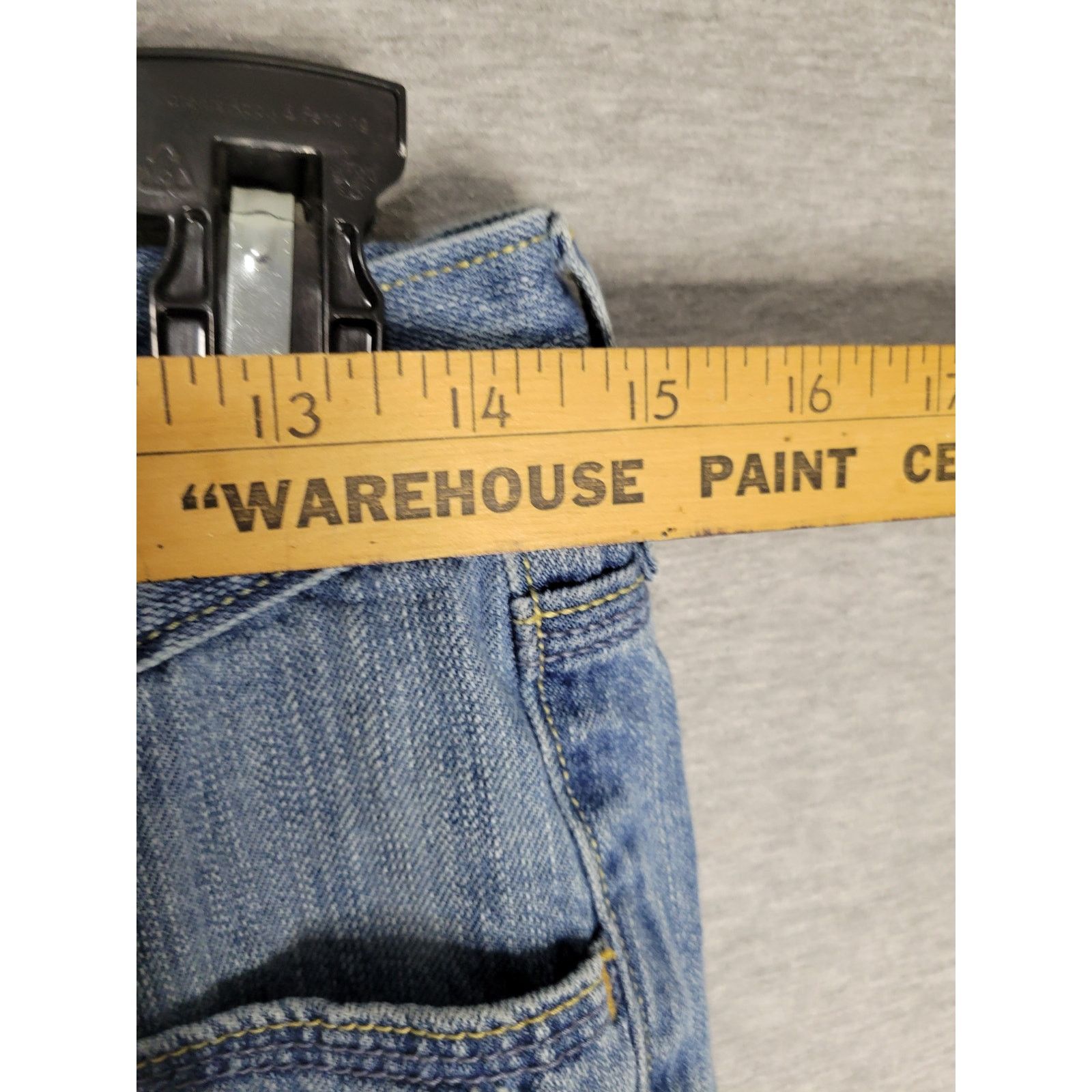 Old Navy Old Navy Straight Leg "the DIVA" Ripped Denim Jeans 4 Size 28" / US 6 / IT 42 - 9 Thumbnail