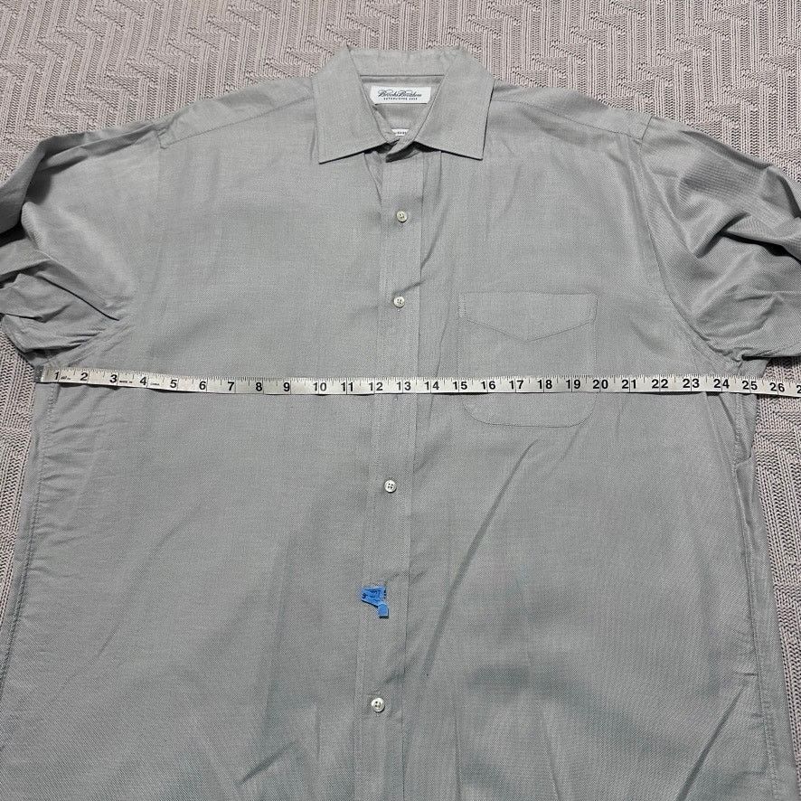 Brooks Brothers Brooks Brothers silver gray button down size 16.5 Size US L / EU 52-54 / 3 - 6 Thumbnail